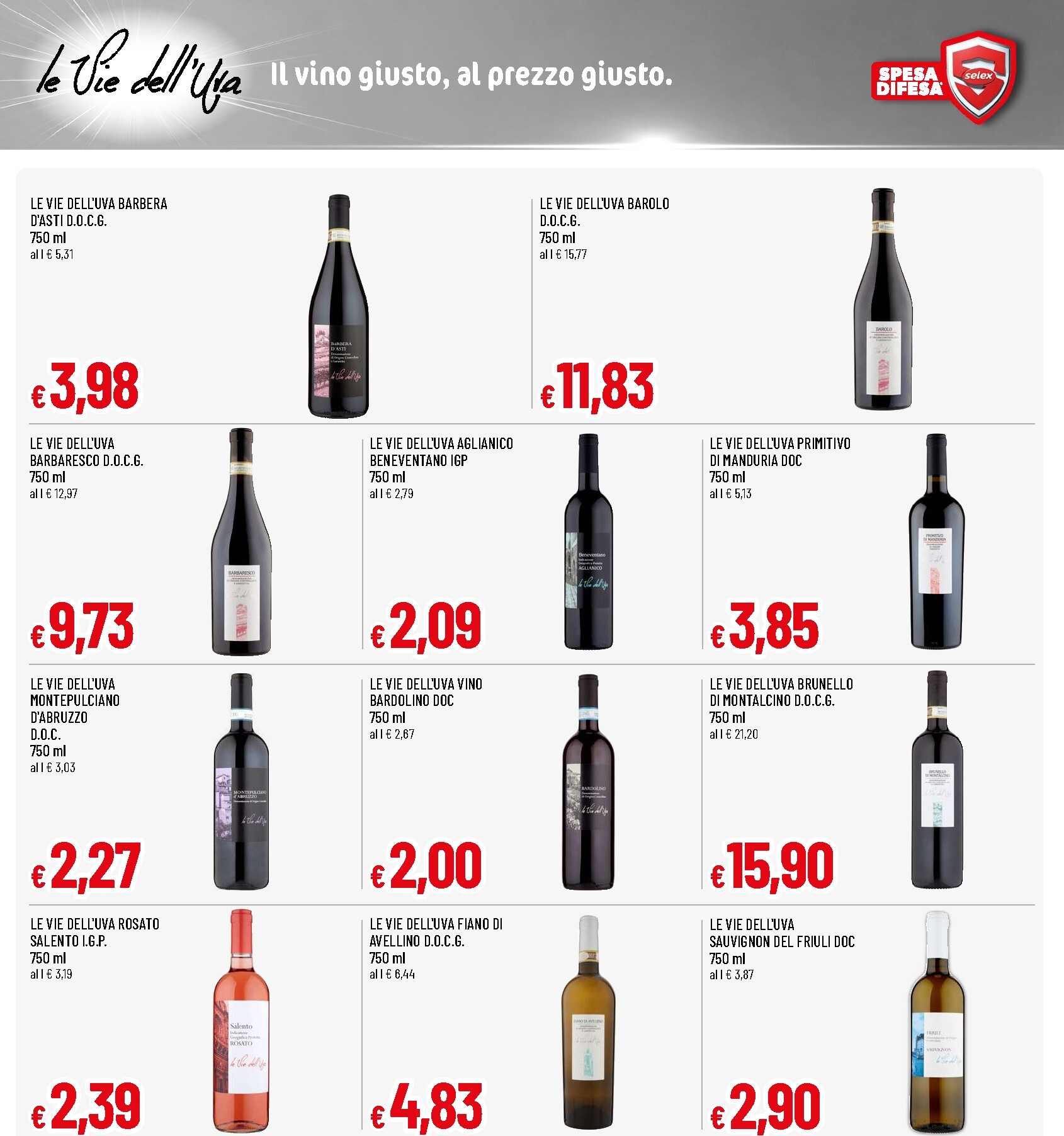 famila - Volantino attuale di Famila - Selex valido dal giovedì 01/10/2026 al mercoledì 28/10/2026 - page: 12