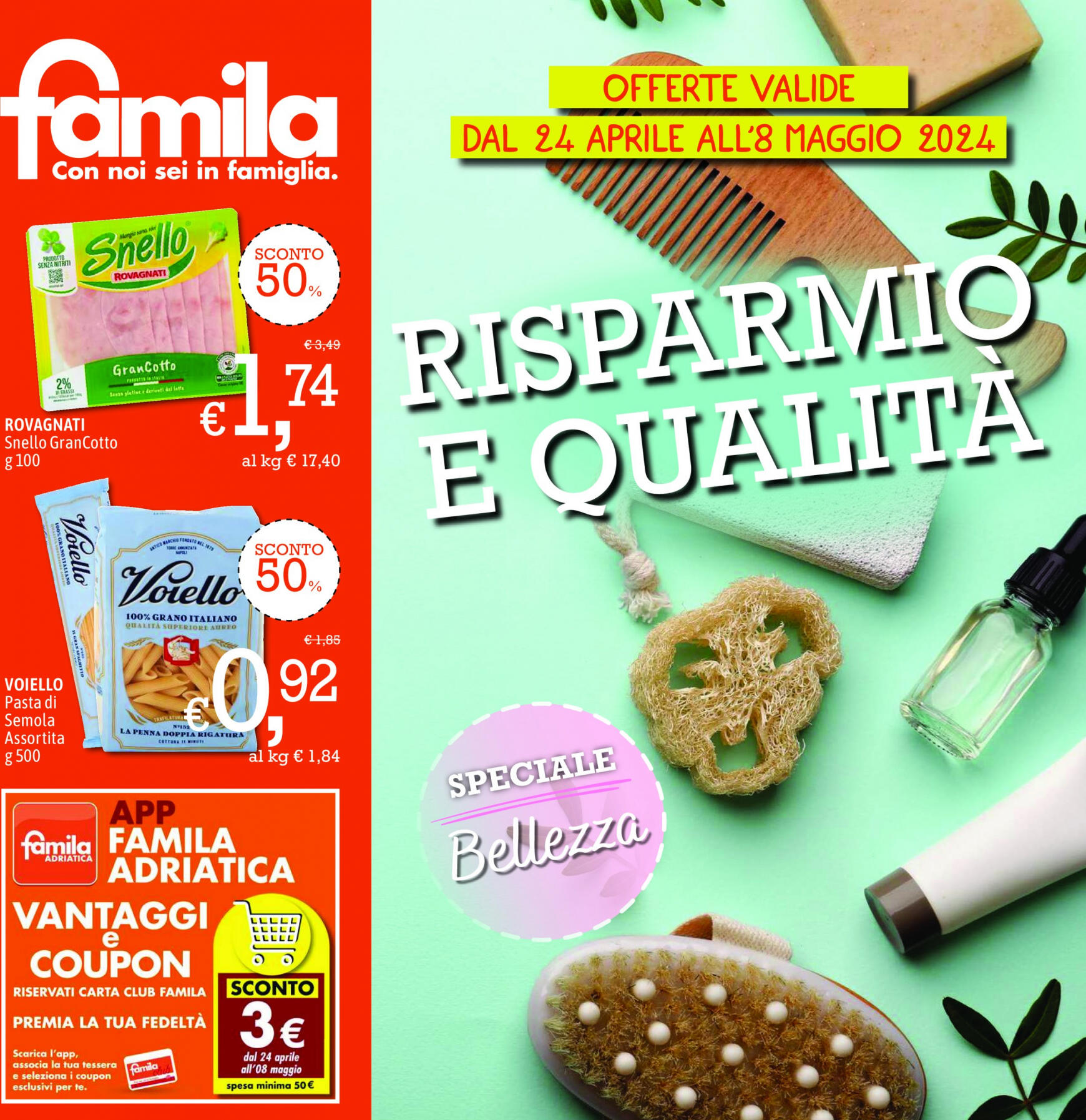 famila - Nuovo volantino Famila 24.04. - 08.05.