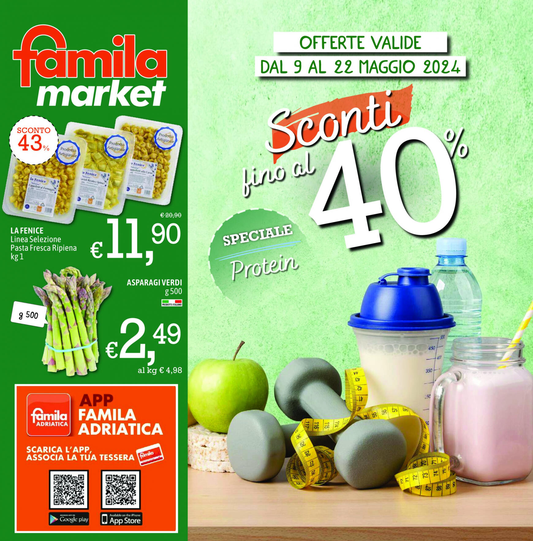 famila - Nuovo volantino Famila market 09.05. - 22.05.