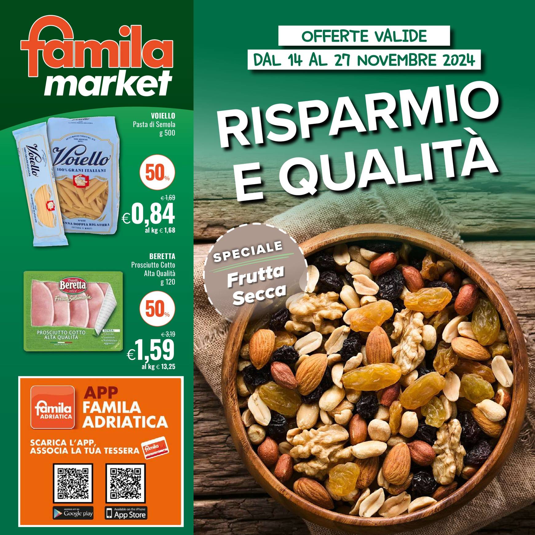 famila - Volantino Famila market valido dal 14.11. al 27.11.