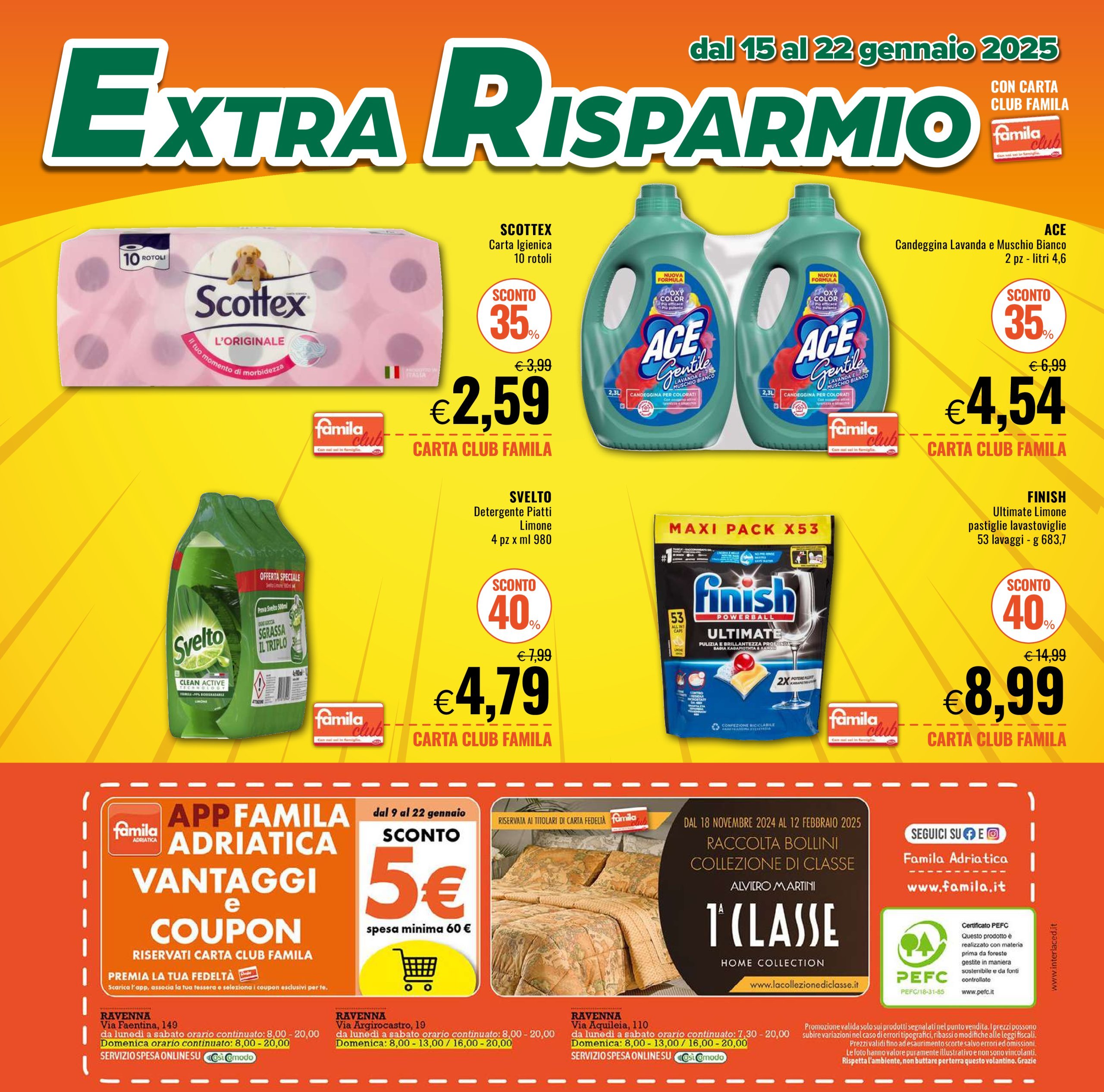 famila - Volantino Famila - Extra Risparmio valido dal 15/01 al 22/01 - page: 4