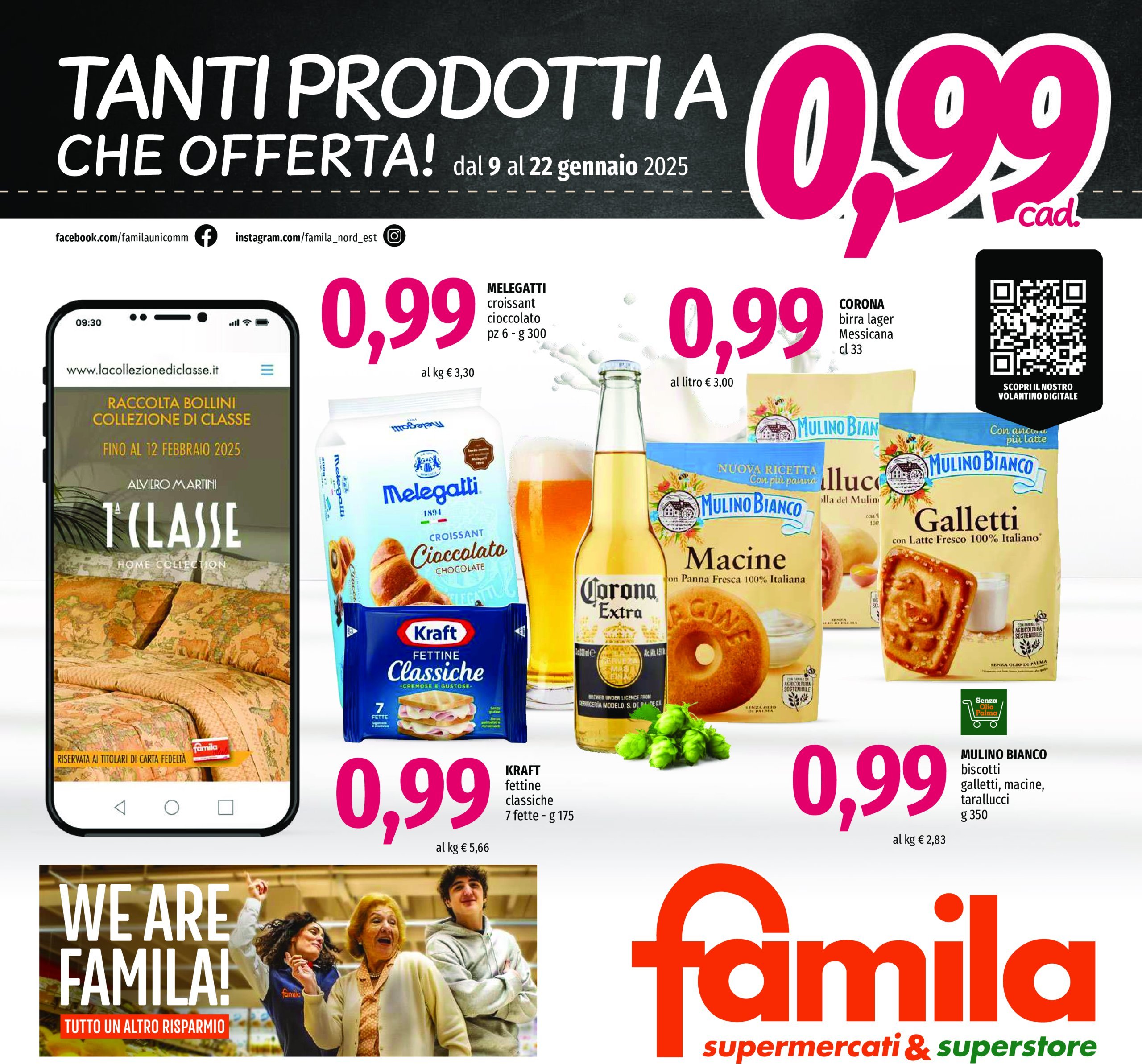 famila - Volantino Famila - Supermercati & Superstore valido dal 09/01 al 22/01