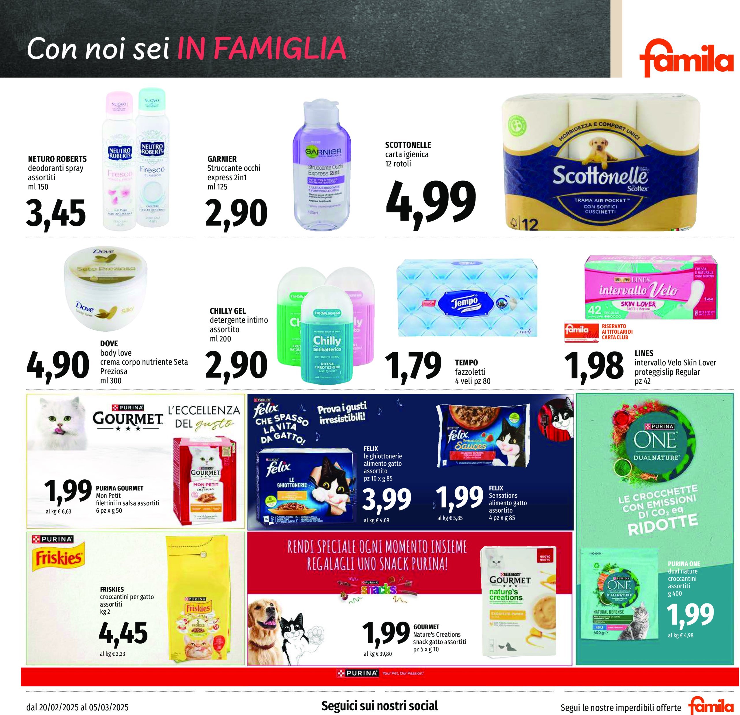 famila - Volantino Famila - Tagliati per il Risparmio valido dal 20/02 al 05/03 - page: 17