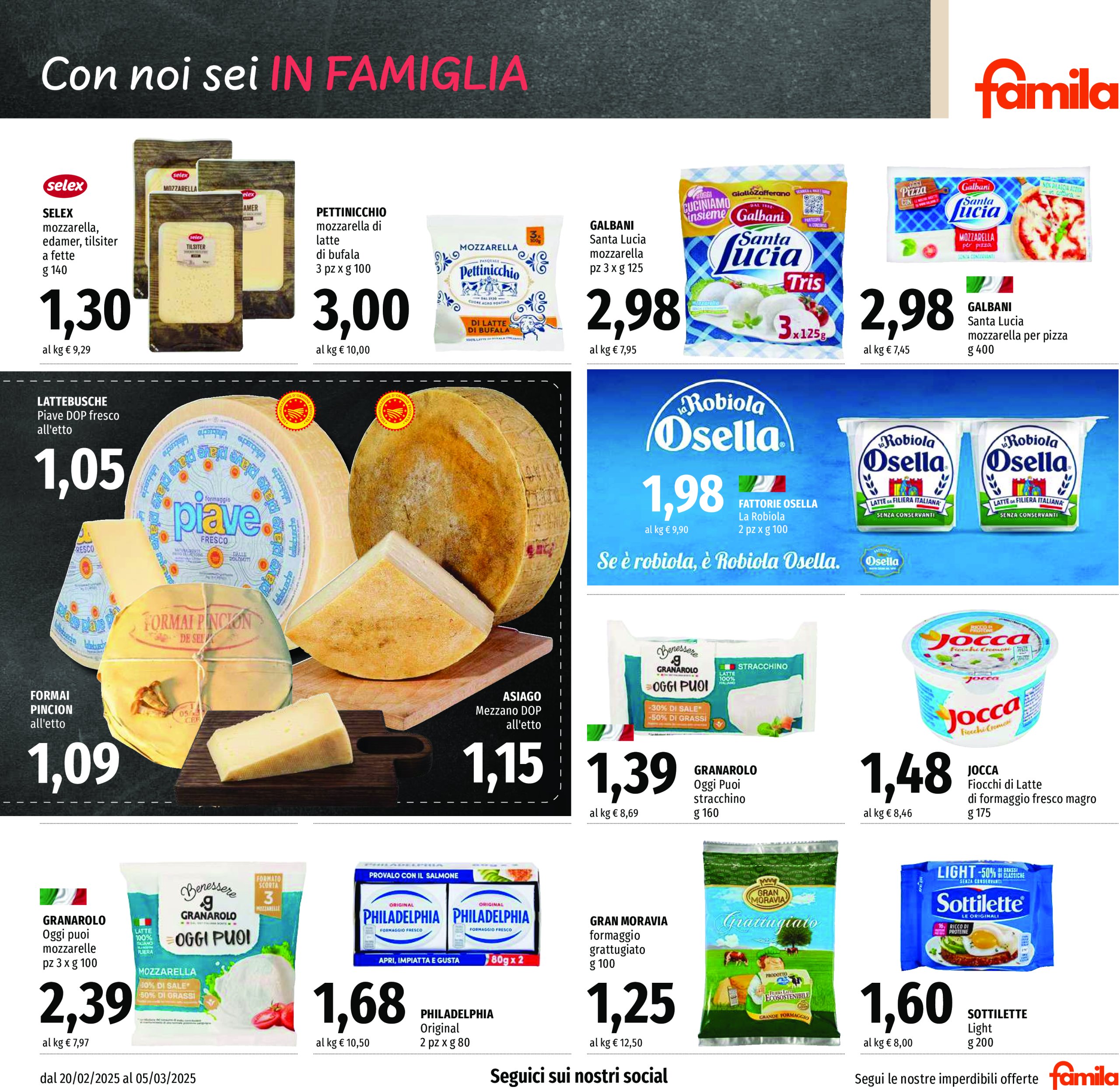 famila - Volantino Famila - Tagliati per il Risparmio valido dal 20/02 al 05/03 - page: 5