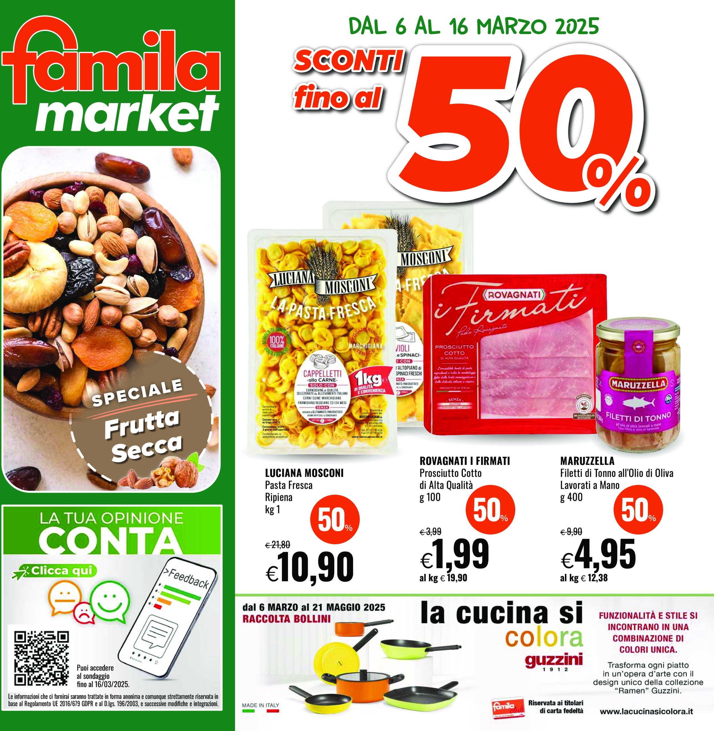 famila - Volantino Famila market valido dal 06/03 al 16/03