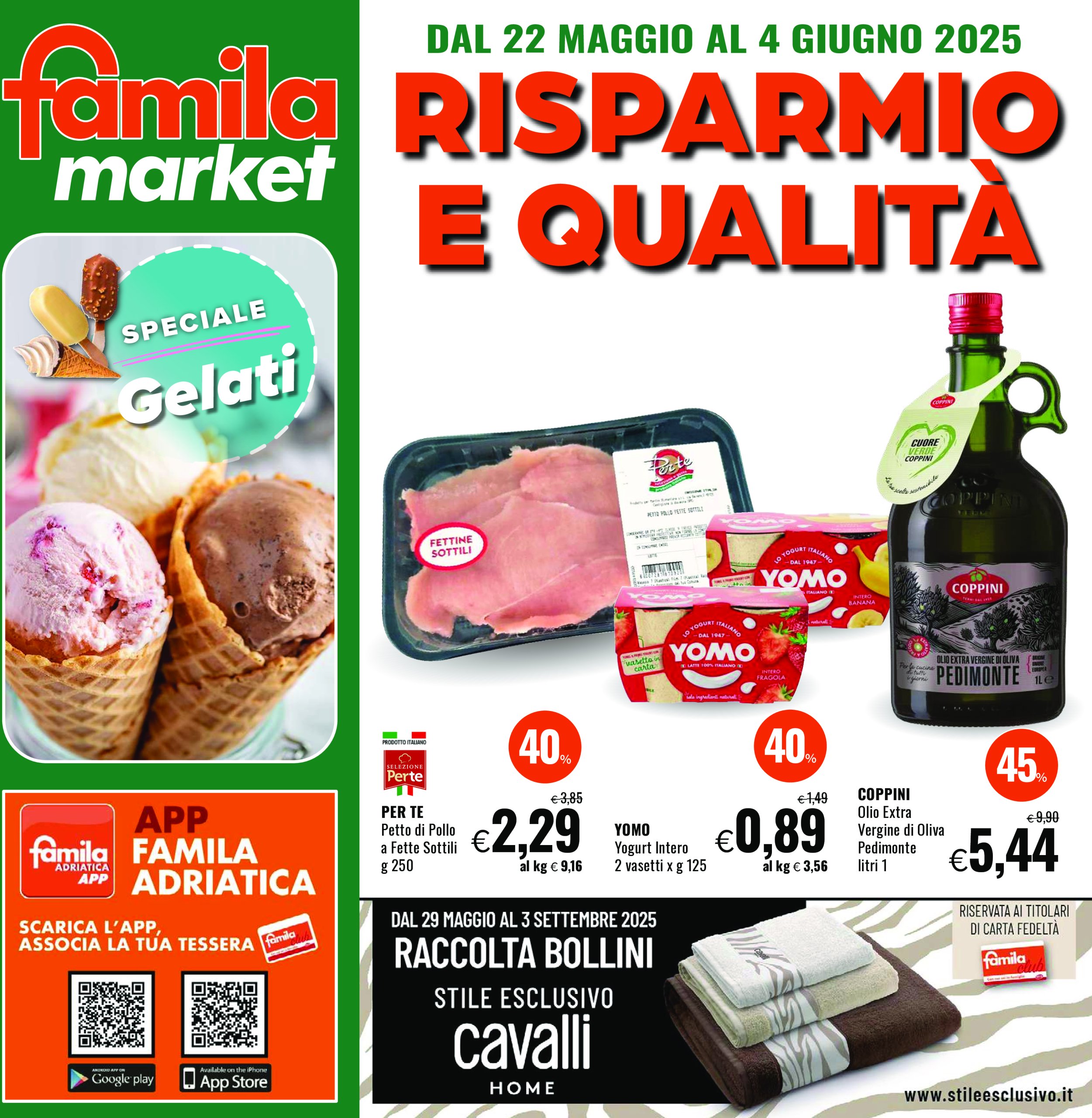 famila - Volantino Famila market valido dal 22/05 al 04/06
