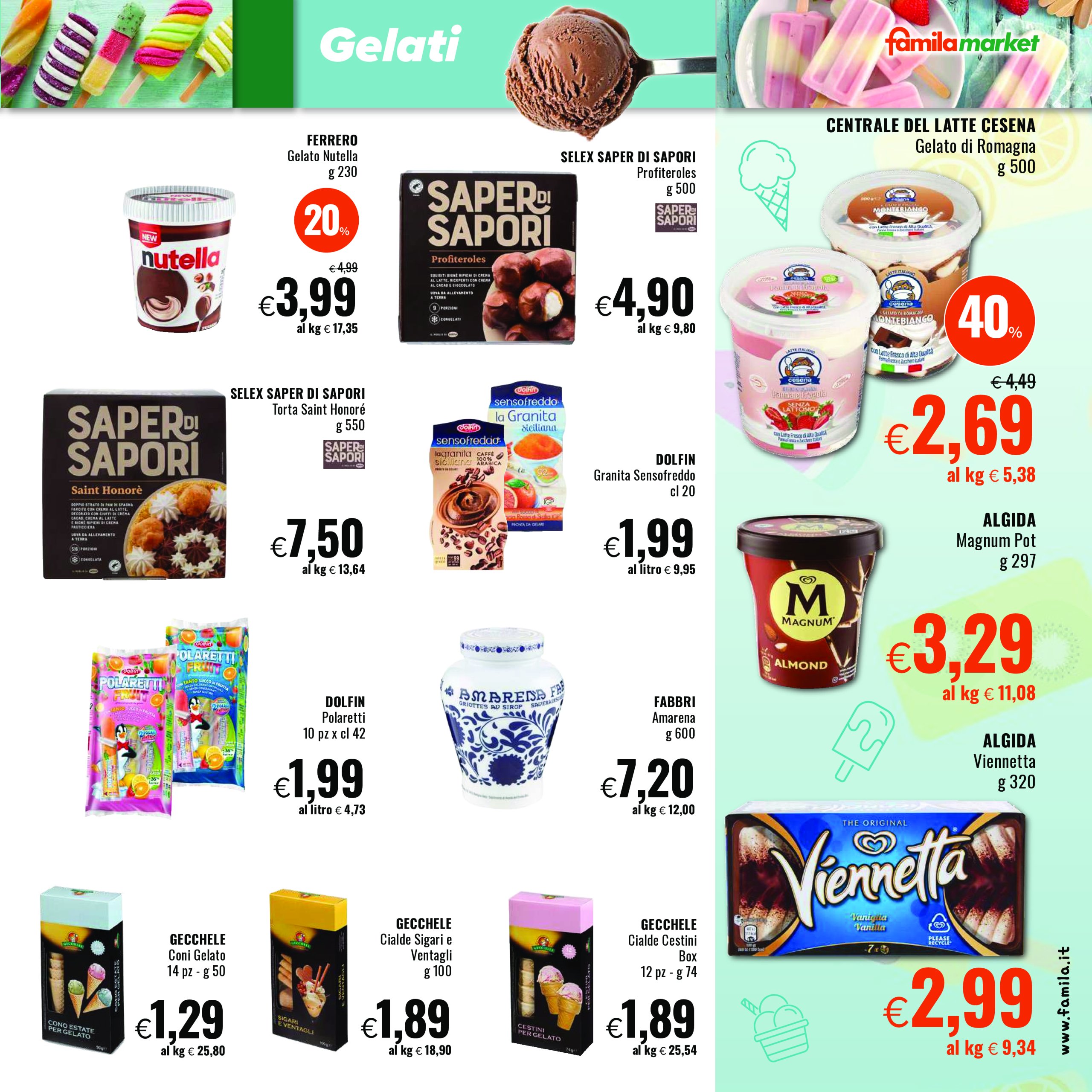 famila - Volantino Famila market valido dal 22/05 al 04/06 - page: 9