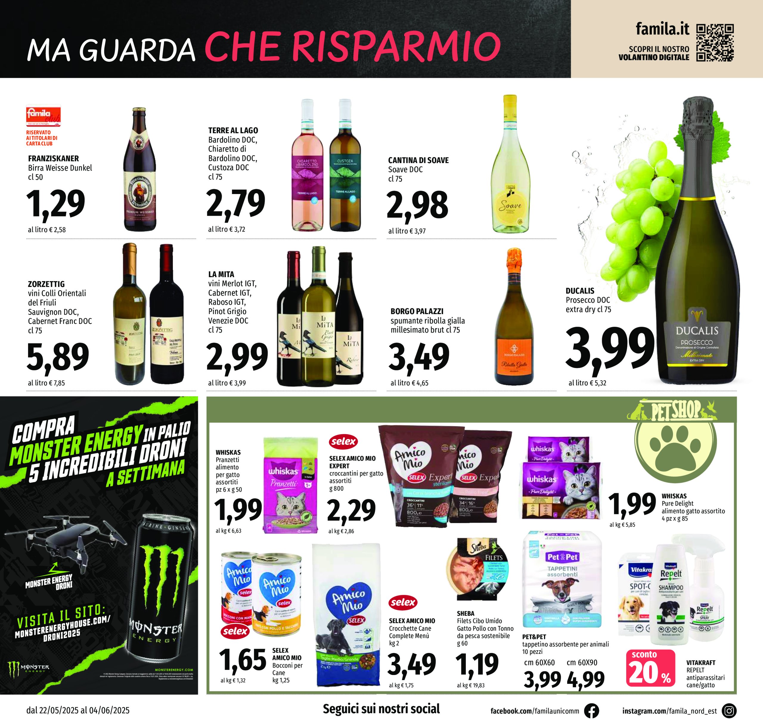 famila - Volantino Famila Supermecati & Superstore valido dal 22/05 al 04/06 - page: 20