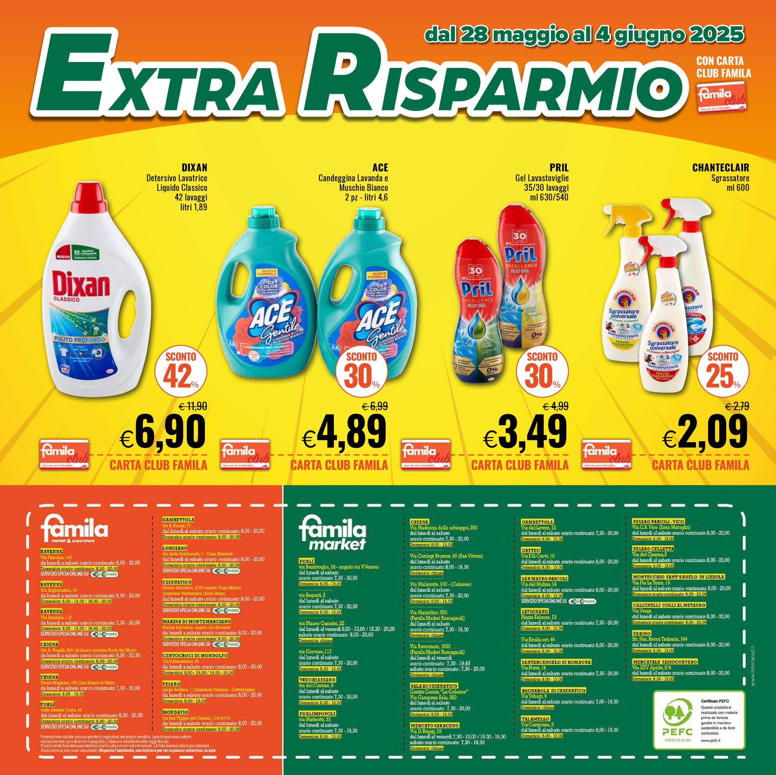 famila - Volantino Famila - Extra Risparmio valido dal 28/05 al 04/06 - page: 4
