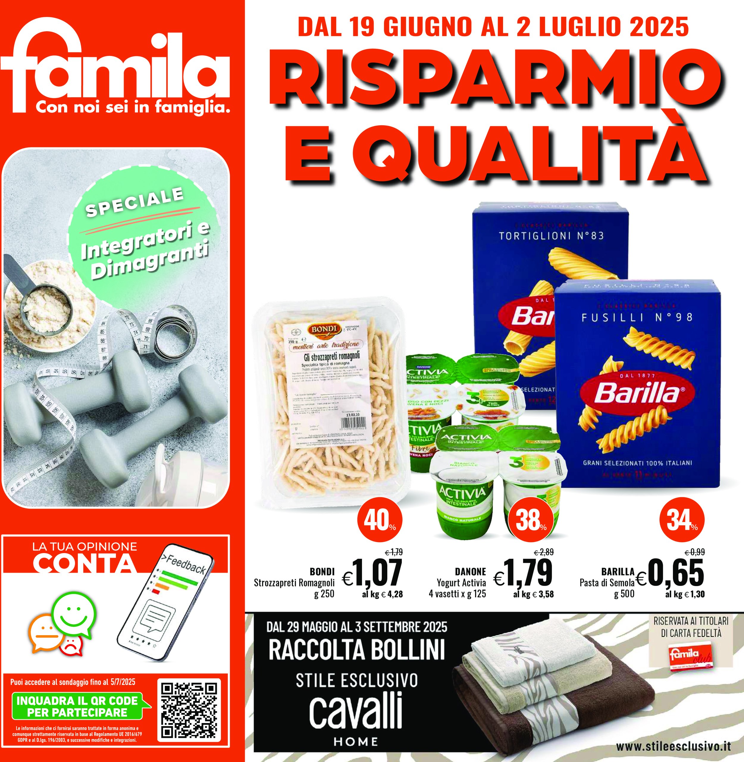 famila - Volantino Famila valido dal 19/06 al 02/07