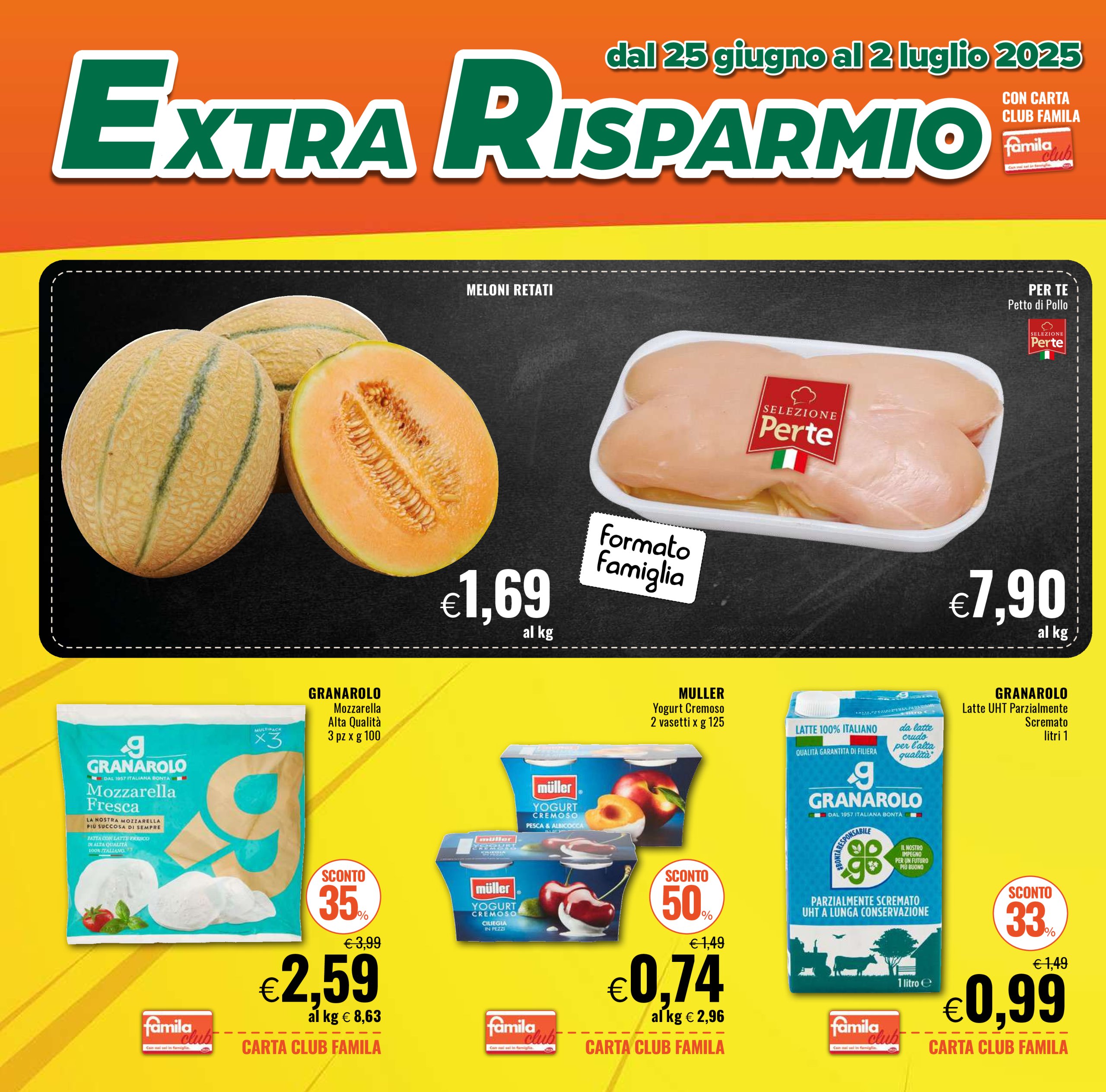 famila - Volantino Famila - Extra Risparmio valido dal 25/06 al 02/07 - page: 2