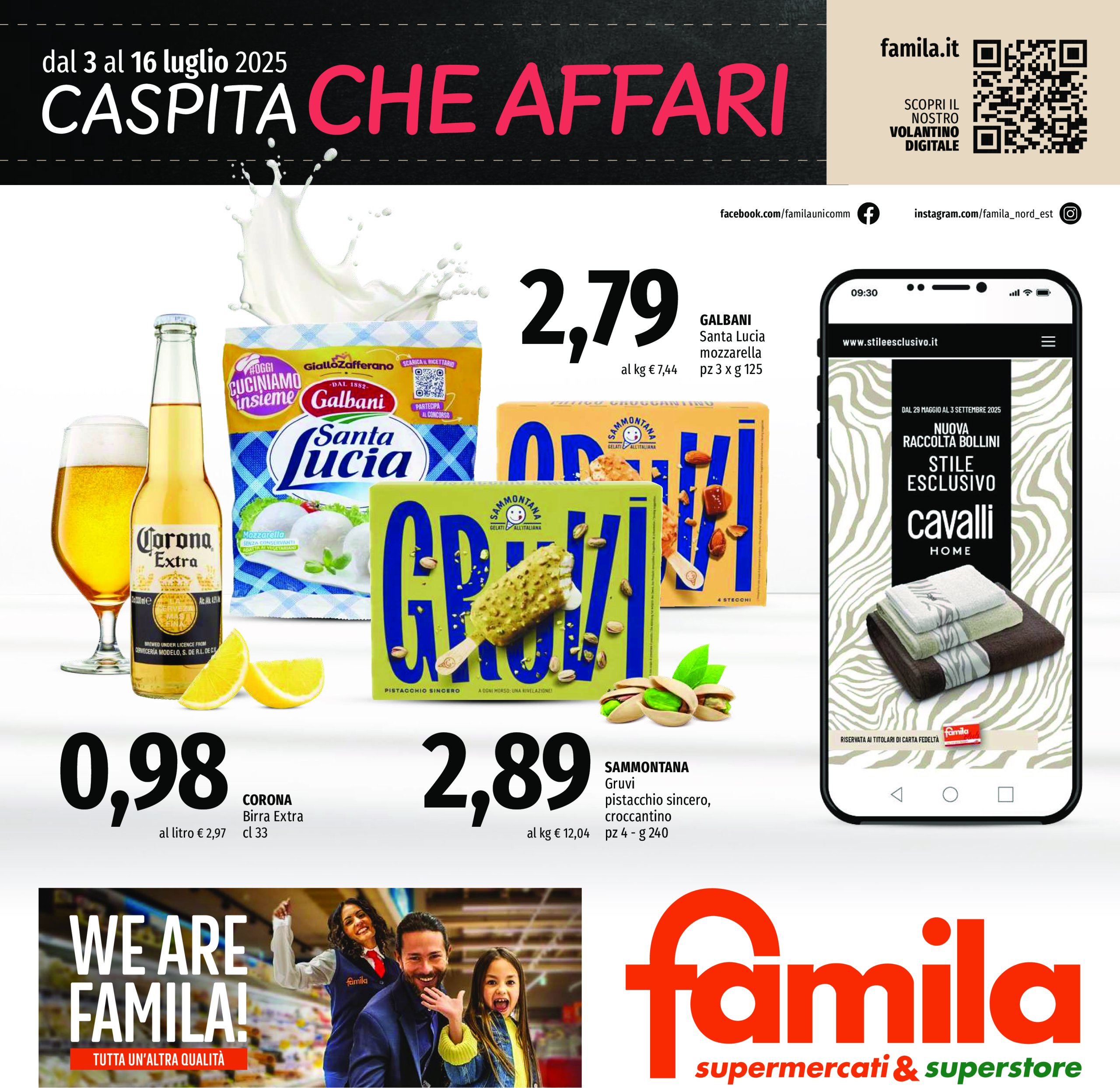 famila - Volantino Famila - Supermercati & Superstore valido dal 03/07 al 16/07