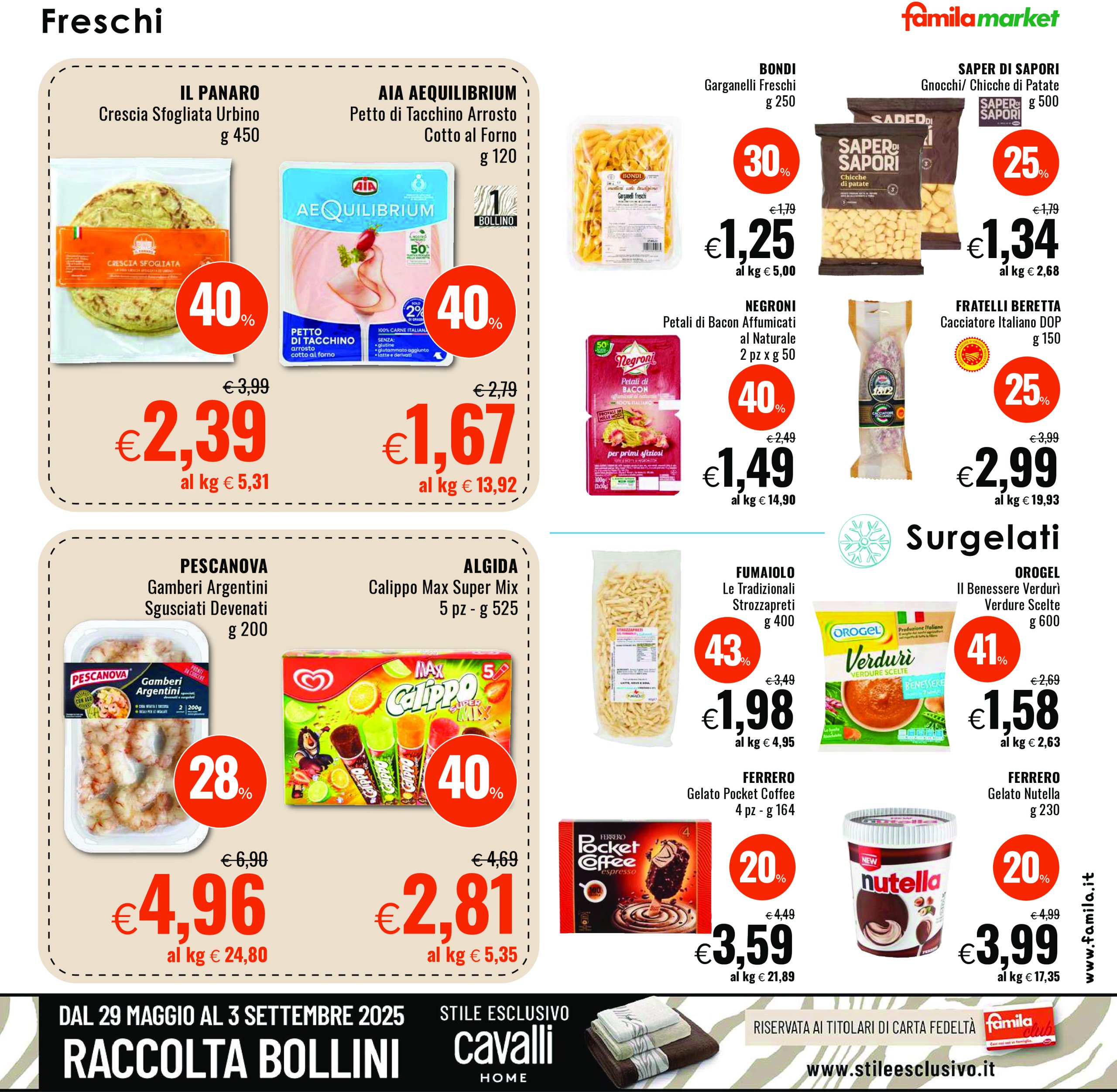 famila - Volantino Famila market valido dal 17/07 al 30/07 - page: 7