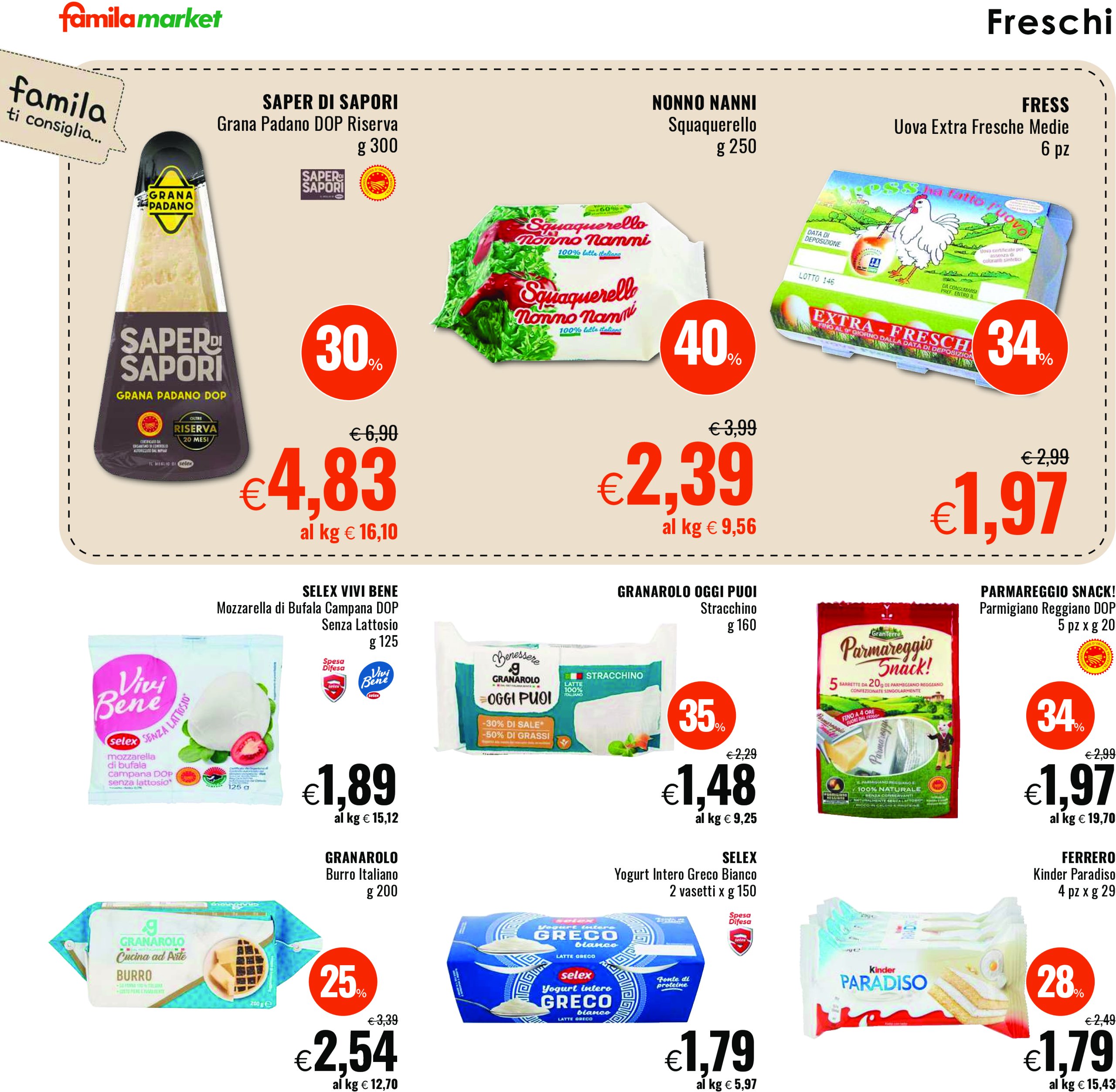 famila - Volantino Famila market valido dal 17/07 al 30/07 - page: 6