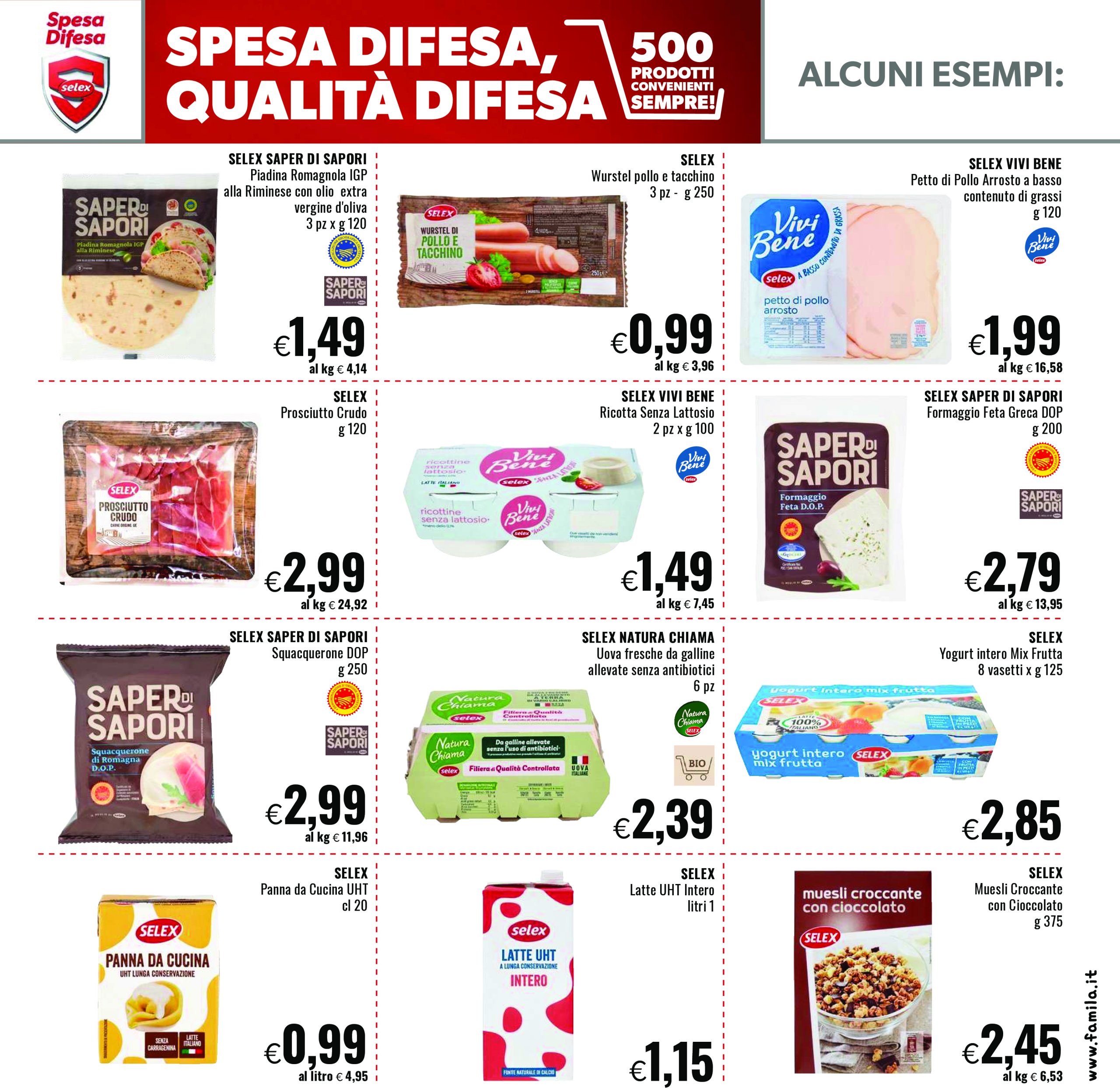famila - Volantino Famila market valido dal 17/07 al 30/07 - page: 17