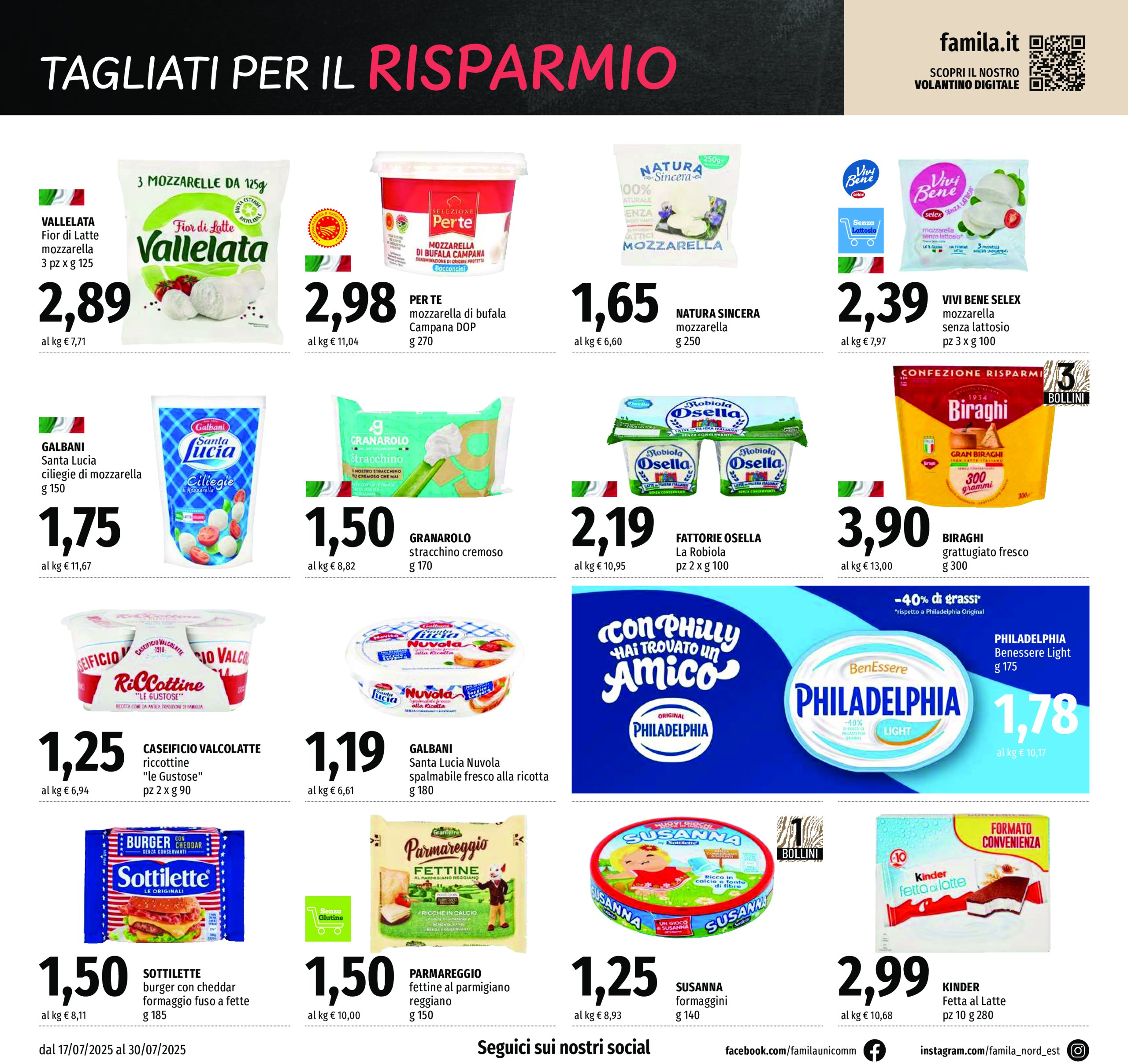 famila - Volantino Famila - Supermercati & Superstore valido dal 17/07 al 30/07 - page: 6