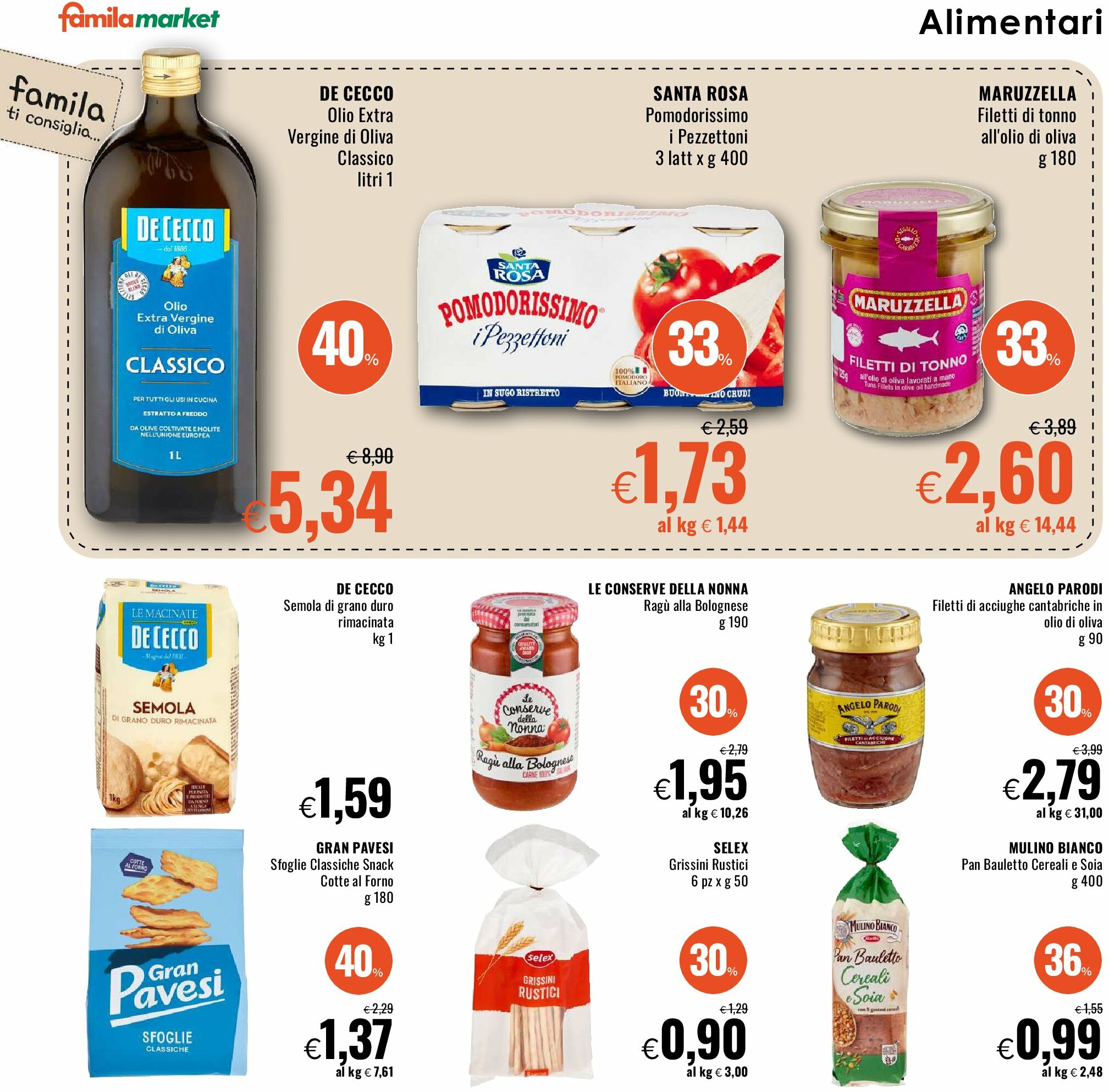 famila - Volantino Famila market valido dal 21/08 al 03/09 - page: 14