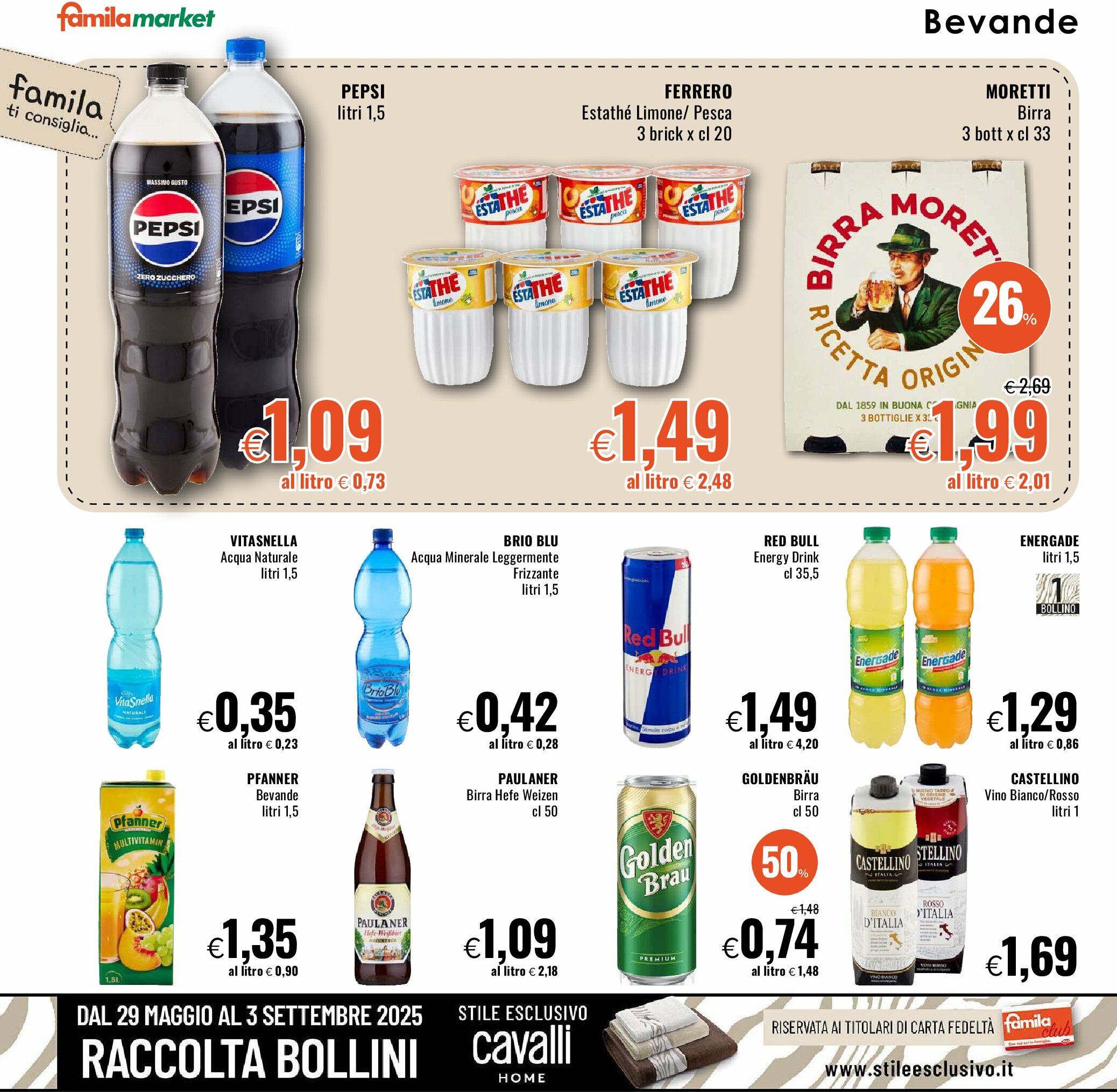 famila - Volantino Famila market valido dal 21/08 al 03/09 - page: 16