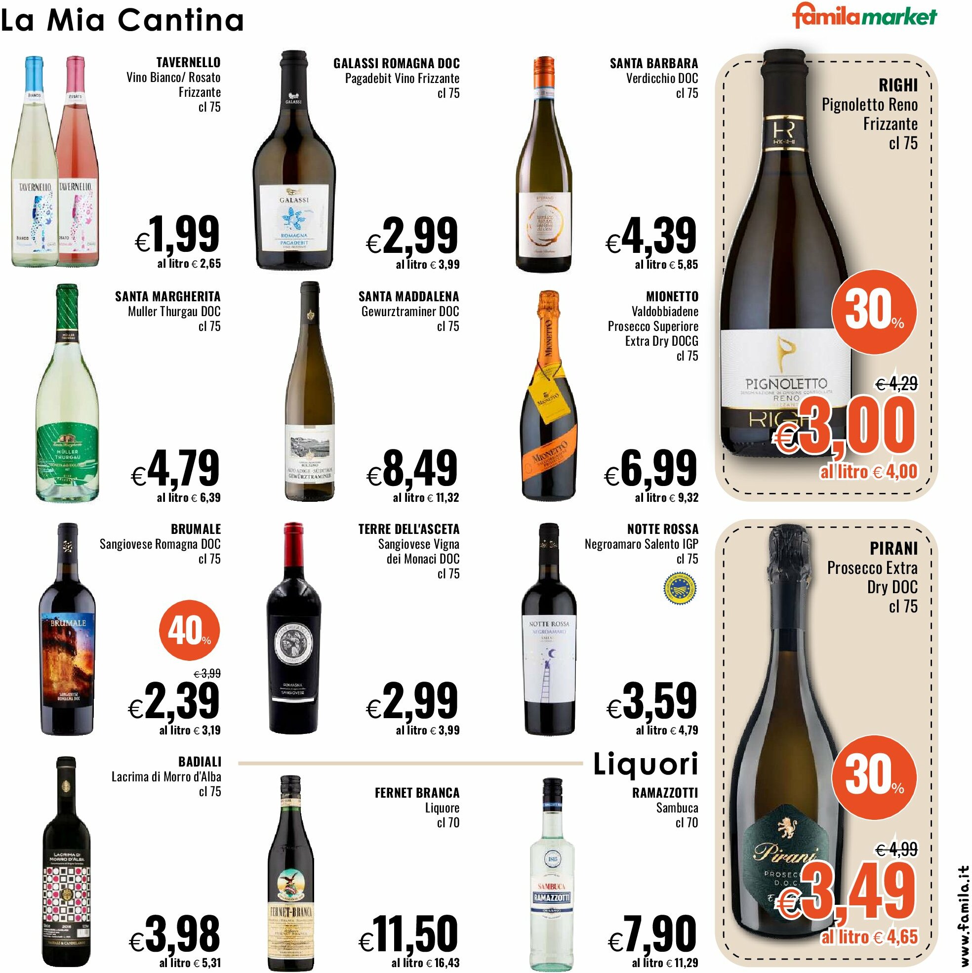 famila - Volantino Famila market valido dal 21/08 al 03/09 - page: 17