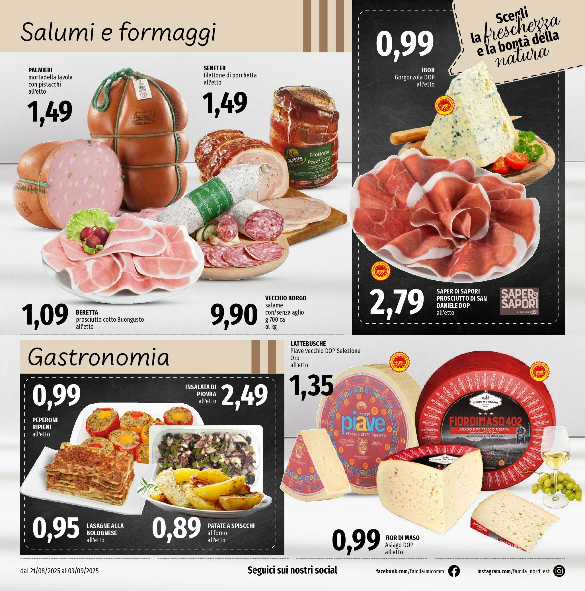famila - Volantino Famila - Risparmio valido dal 21/08 al 03/09 - page: 4
