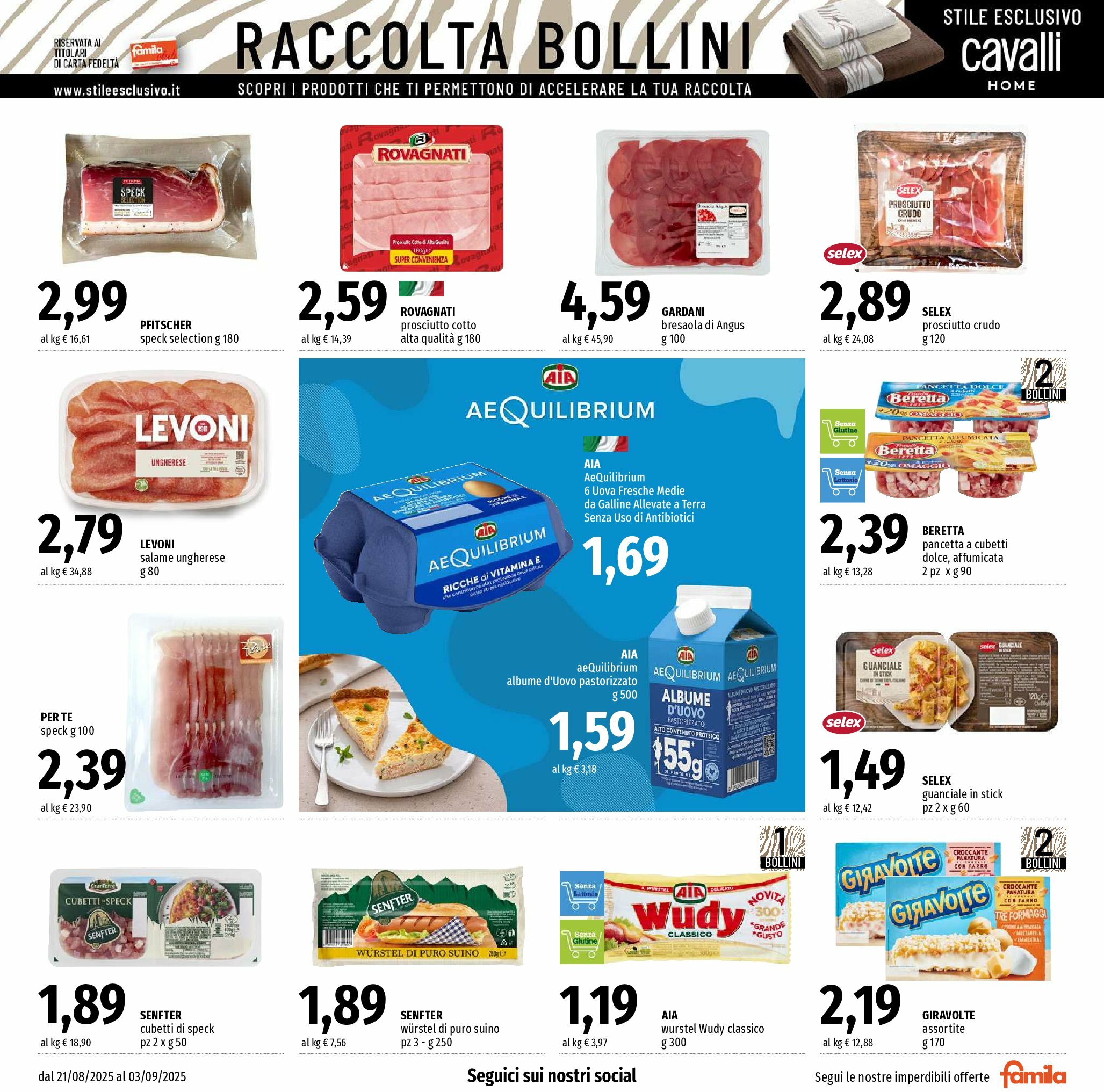 famila - Volantino Famila - Risparmio valido dal 21/08 al 03/09 - page: 5