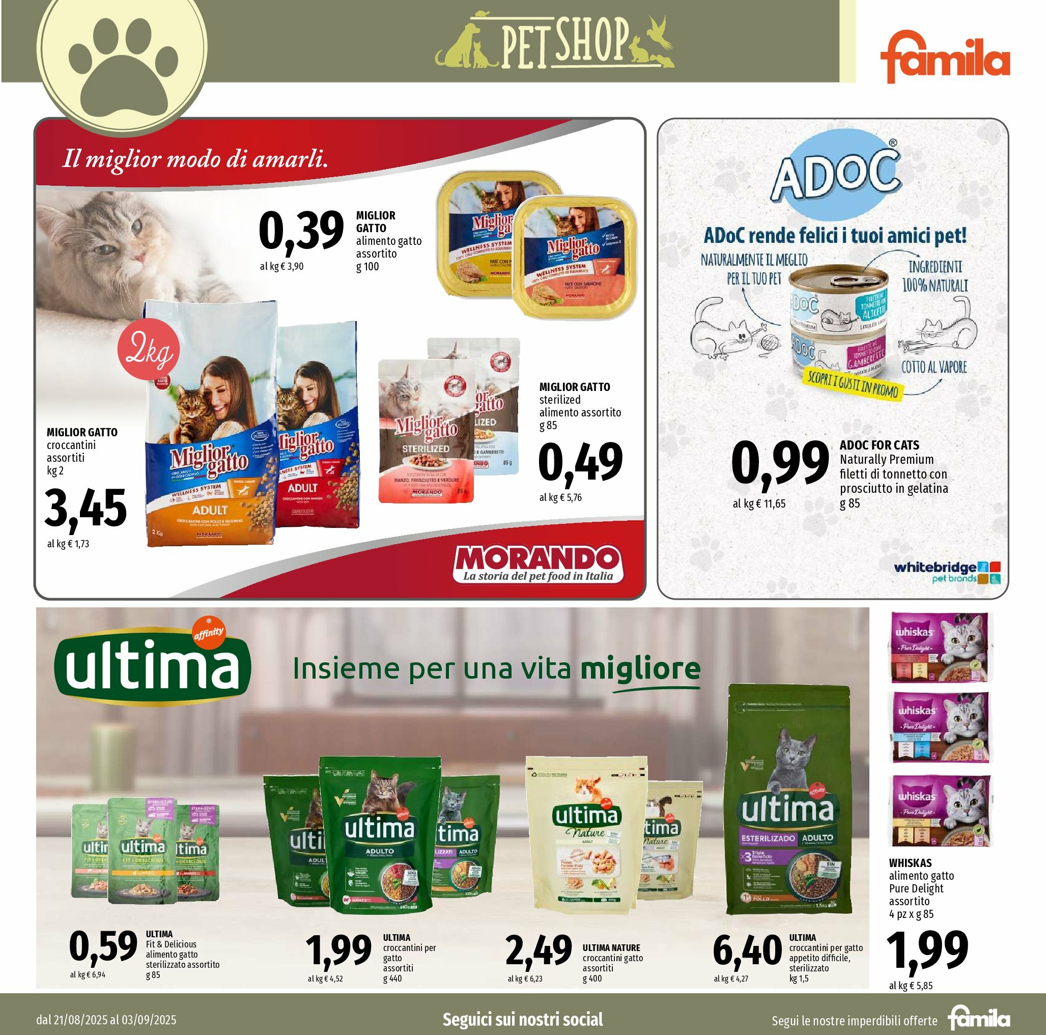 famila - Volantino Famila - Risparmio valido dal 21/08 al 03/09 - page: 19