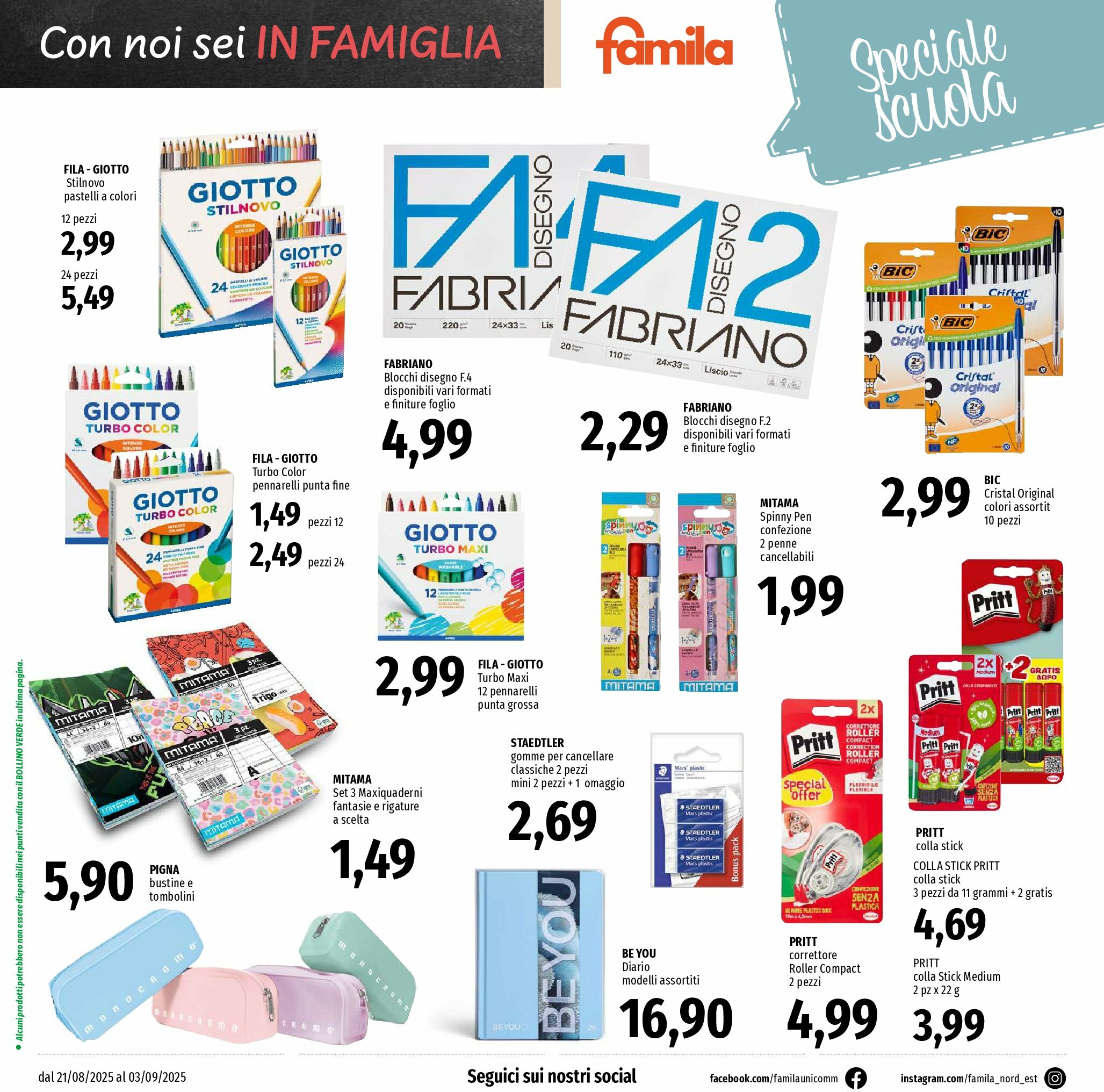 famila - Volantino Famila - Risparmio valido dal 21/08 al 03/09 - page: 22