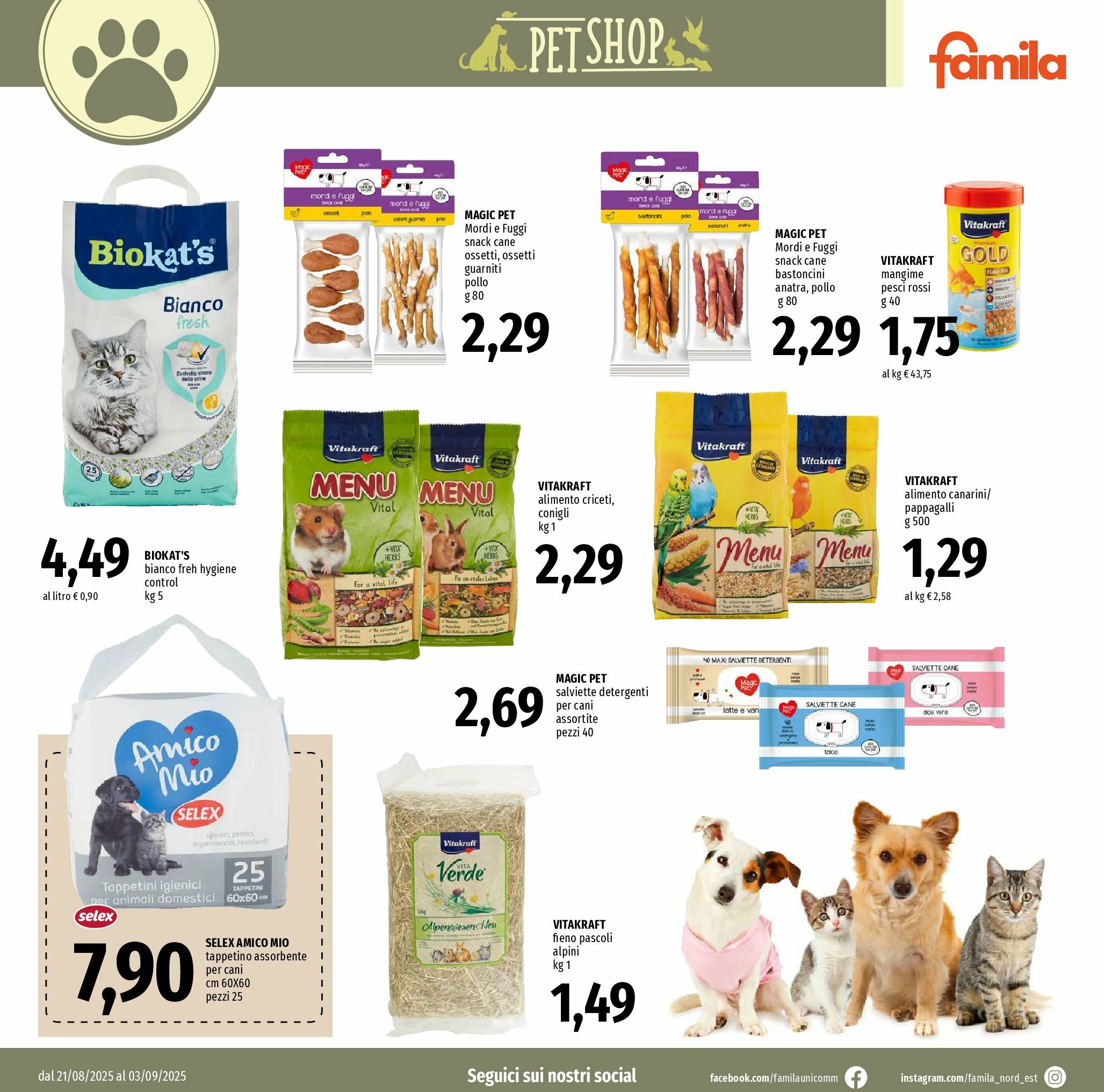 famila - Volantino Famila - Risparmio valido dal 21/08 al 03/09 - page: 20