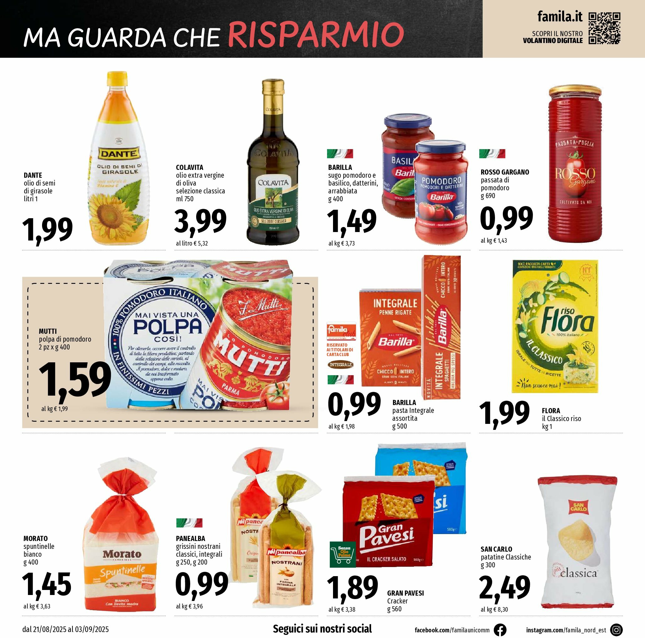 famila - Volantino Famila - Risparmio valido dal 21/08 al 03/09 - page: 10