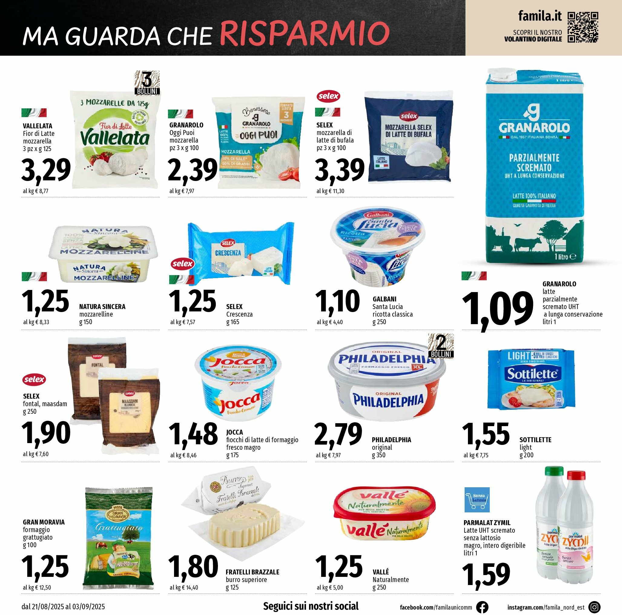 famila - Volantino Famila - Risparmio valido dal 21/08 al 03/09 - page: 6