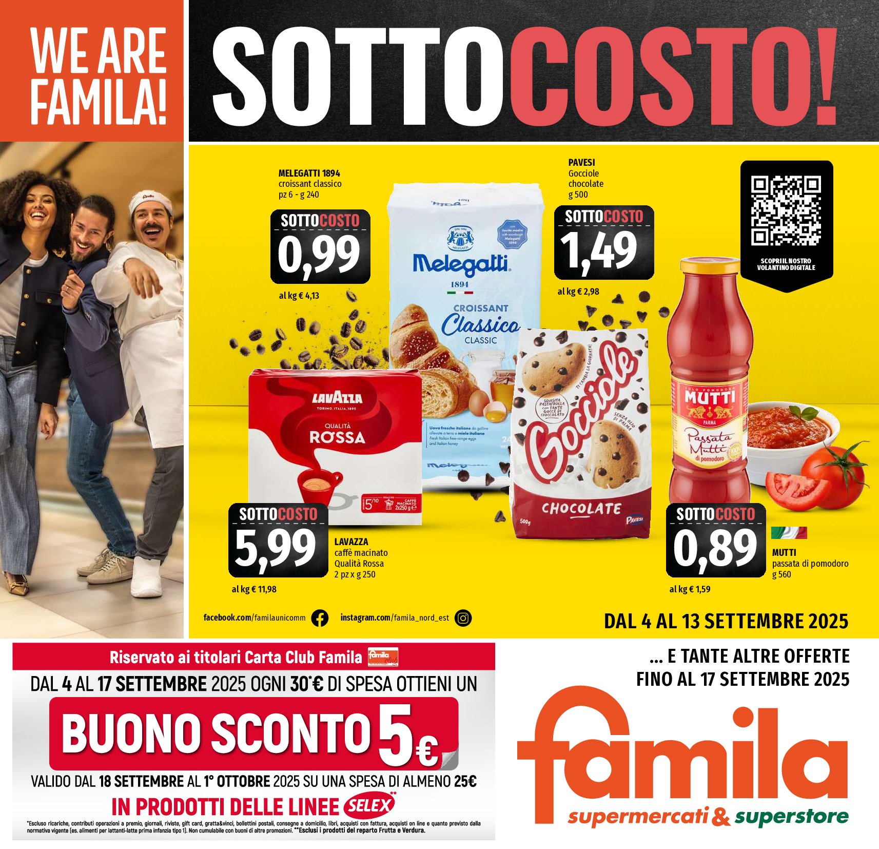 famila - Volantino Famila - Supermercati & Superstore valido dal 04/09 al 17/09