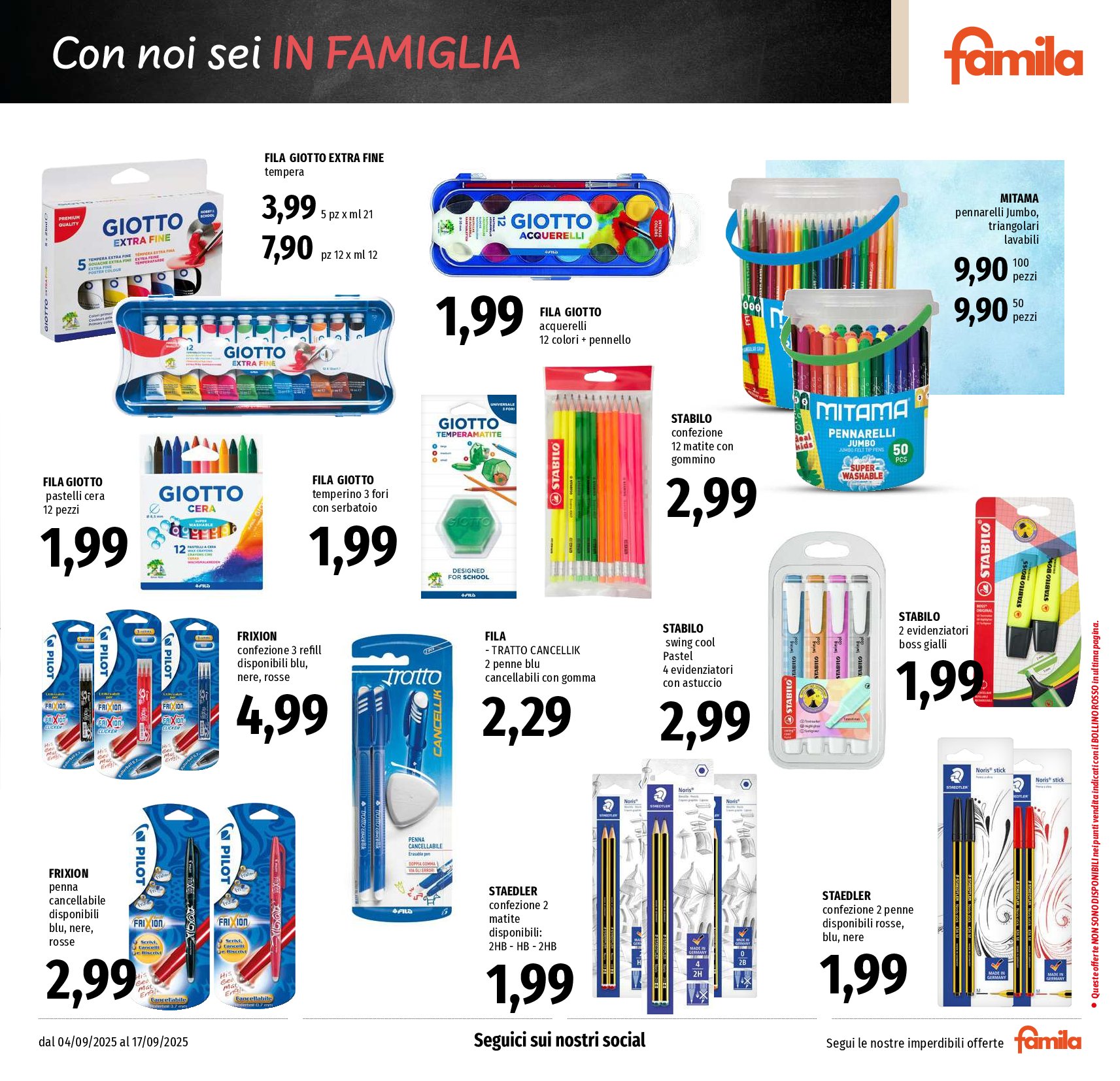 famila - Volantino Famila - Supermercati & Superstore valido dal 04/09 al 17/09 - page: 29