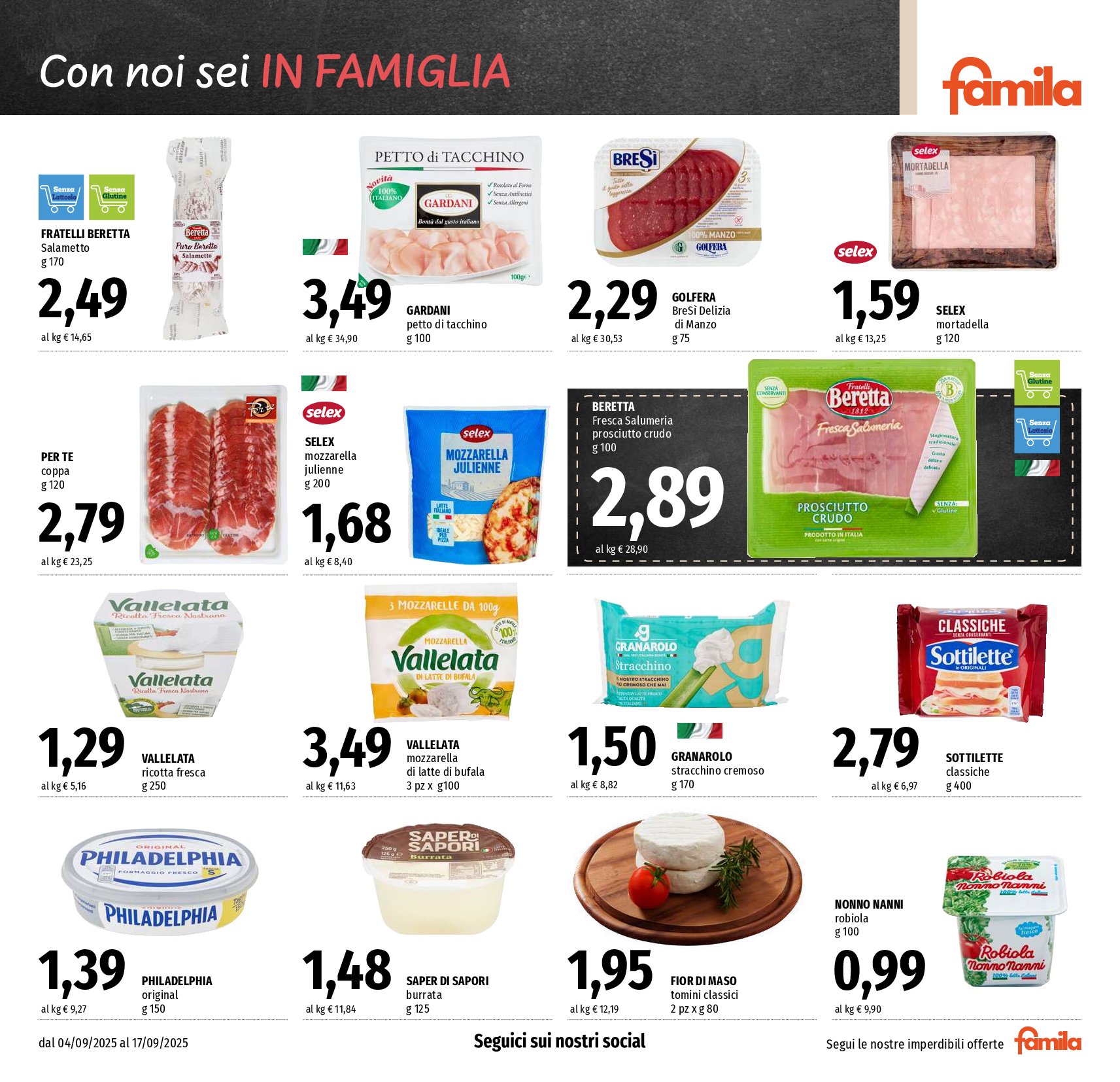 famila - Volantino Famila - Supermercati & Superstore valido dal 04/09 al 17/09 - page: 11