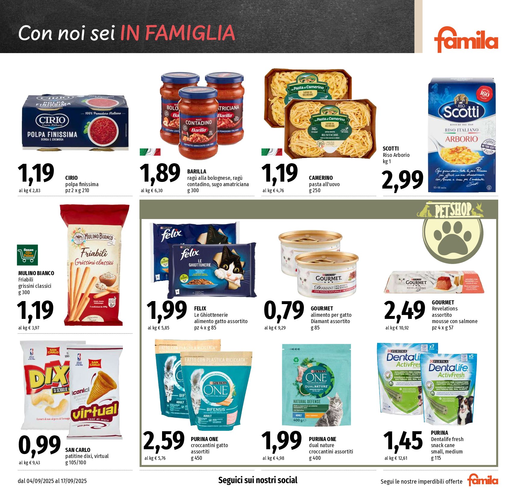 famila - Volantino Famila - Supermercati & Superstore valido dal 04/09 al 17/09 - page: 15