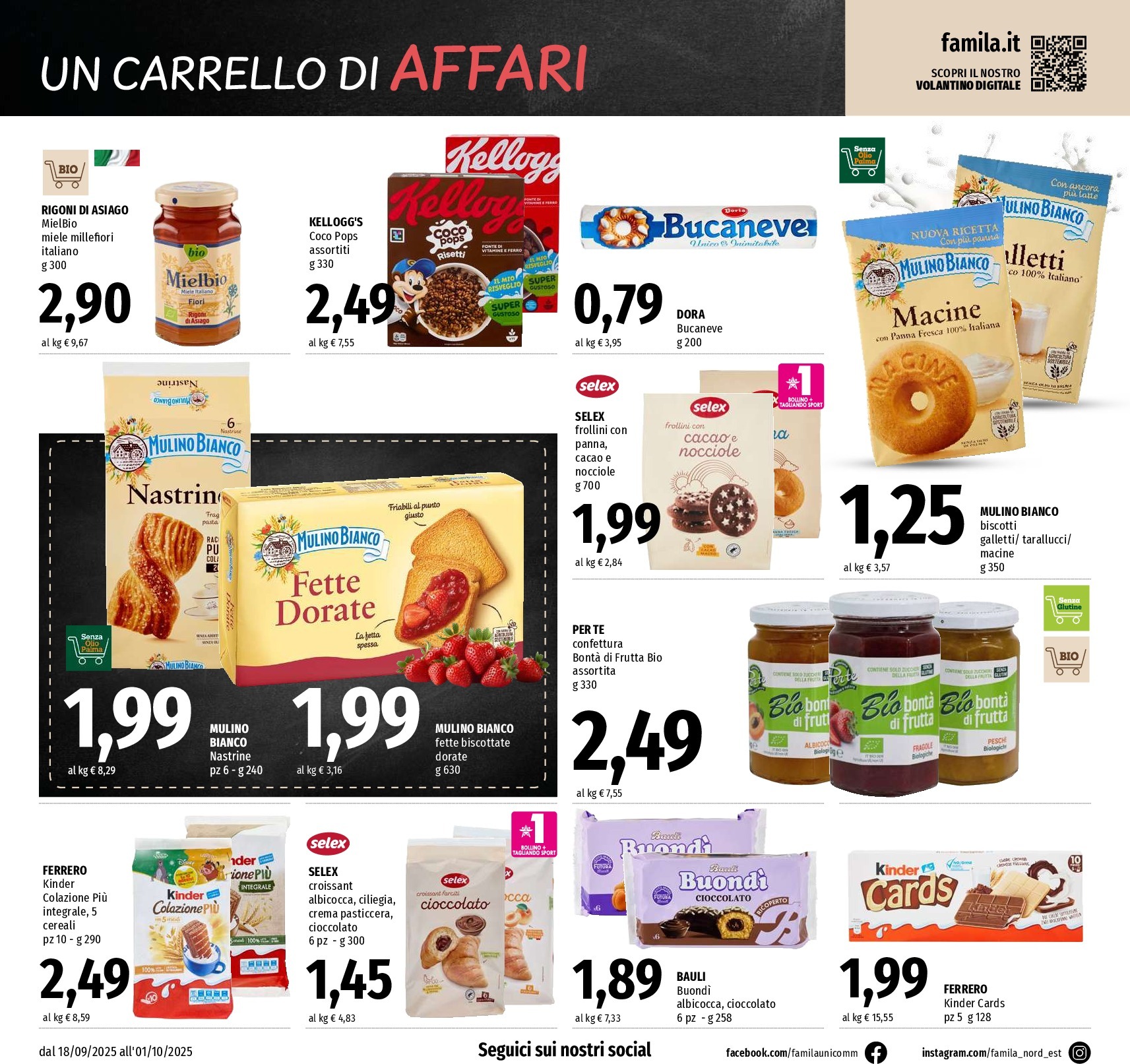 famila - Volantino Famila - Supermercati & Superstore valido dal 18/09 al 01/10 - page: 12