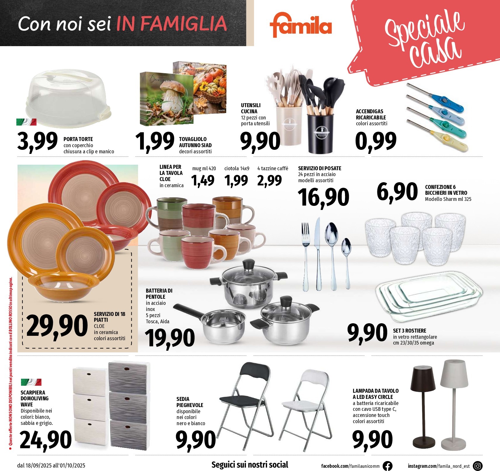 famila - Volantino Famila - Supermercati & Superstore valido dal 18/09 al 01/10 - page: 22