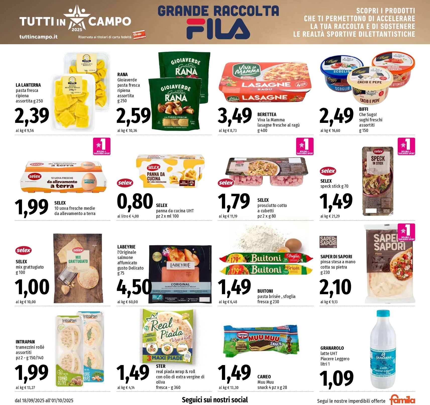 famila - Volantino Famila - Supermercati & Superstore valido dal 18/09 al 01/10 - page: 7