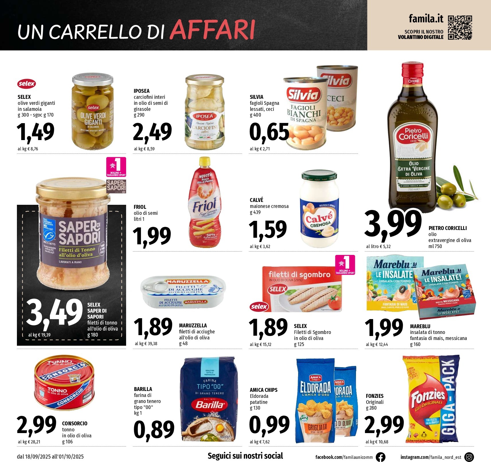 famila - Volantino Famila - Supermercati & Superstore valido dal 18/09 al 01/10 - page: 10