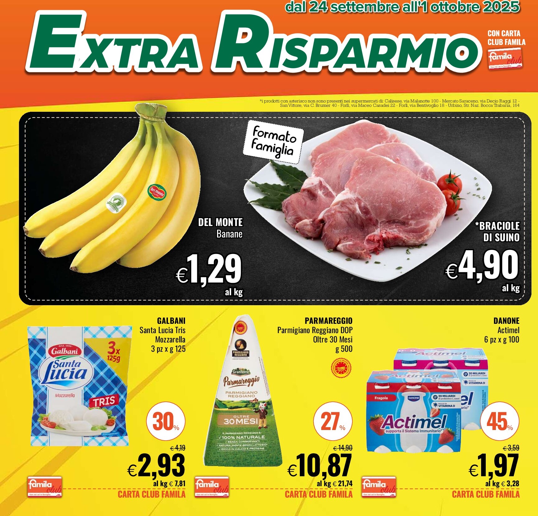 famila - Volantino Famila - Extra Risparmio valido dal 24/09 al 01/10 - page: 2