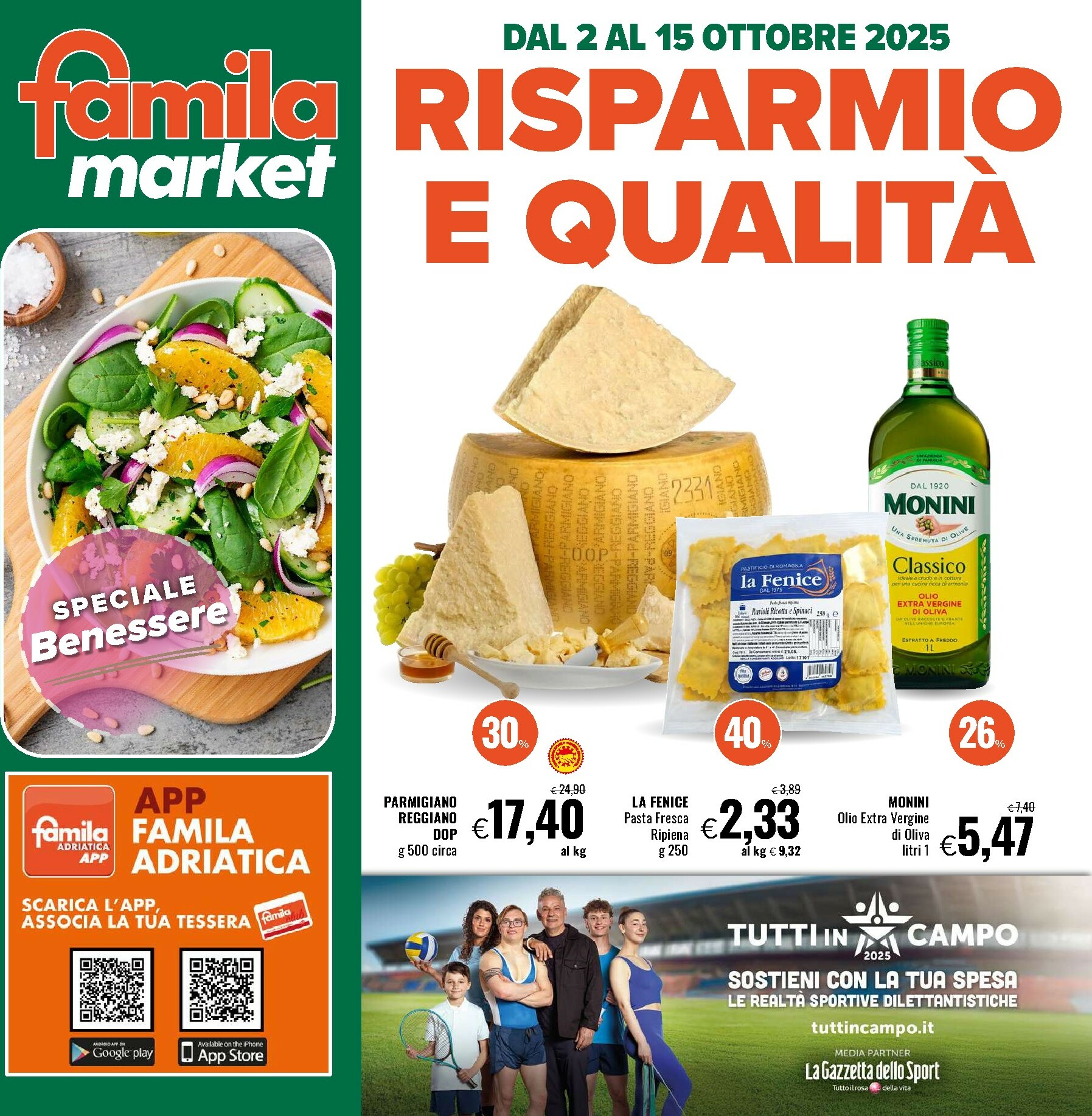 famila - Volantino Famila market valido dal 02/10 al 15/10