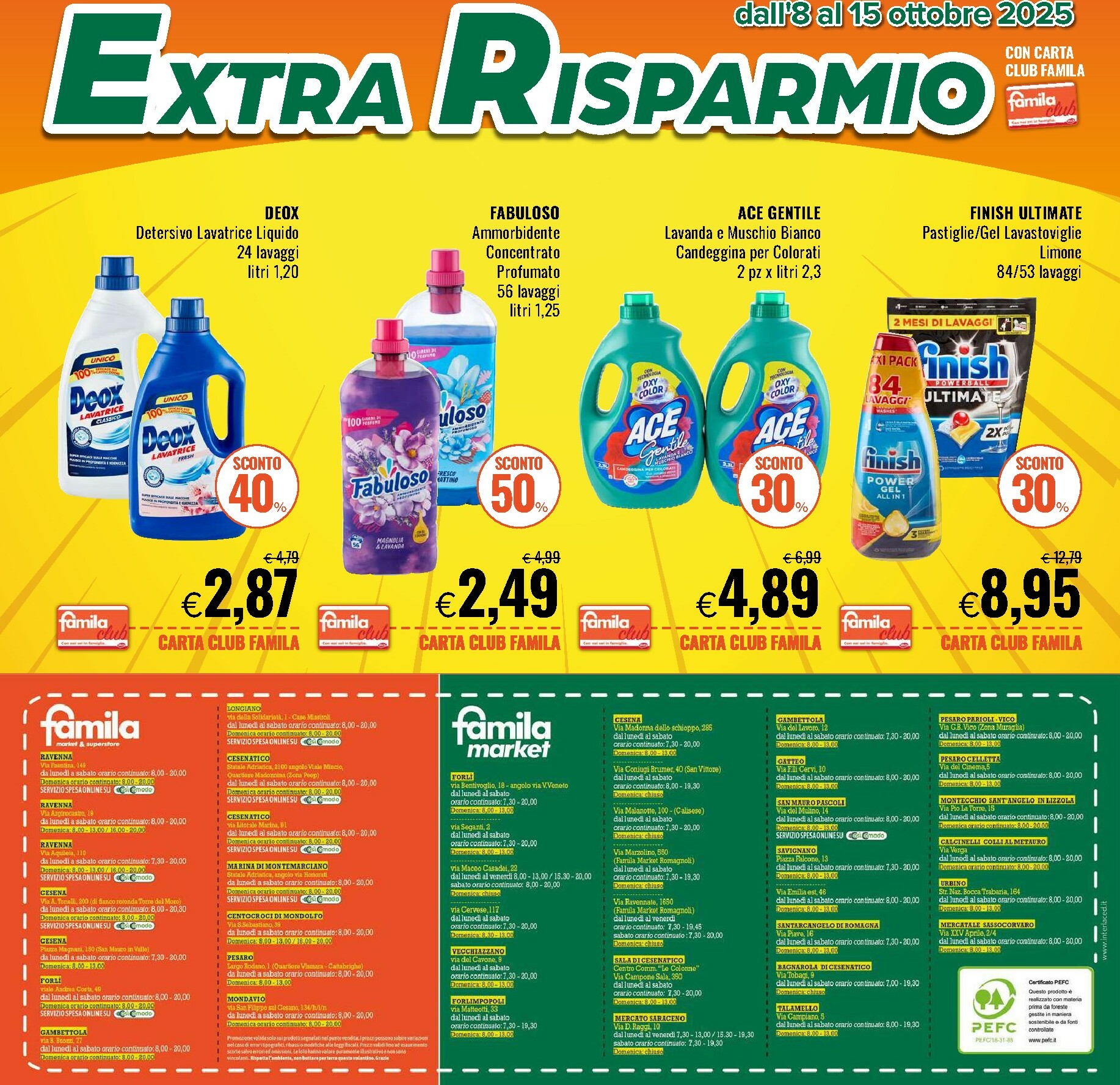 famila - Volantino Famila - Extra Risparmio valido dal 08/10 al 15/10 - page: 4