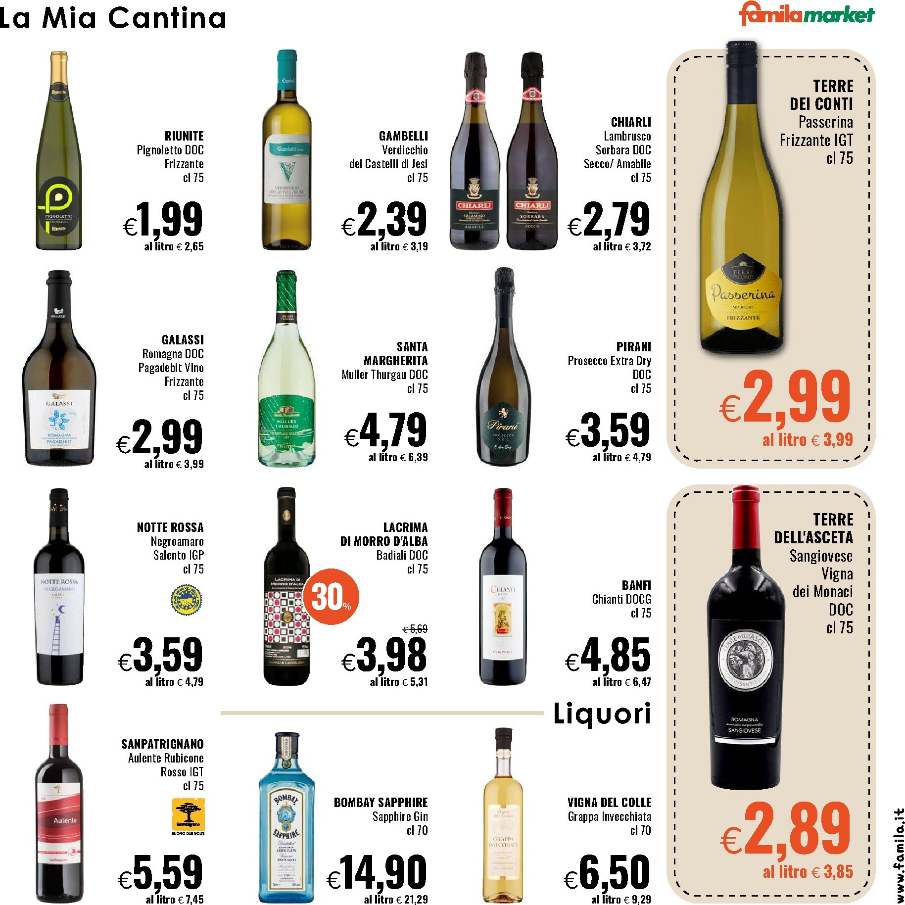 famila - Volantino Famila market valido dal 16/10 al 29/10 - page: 17