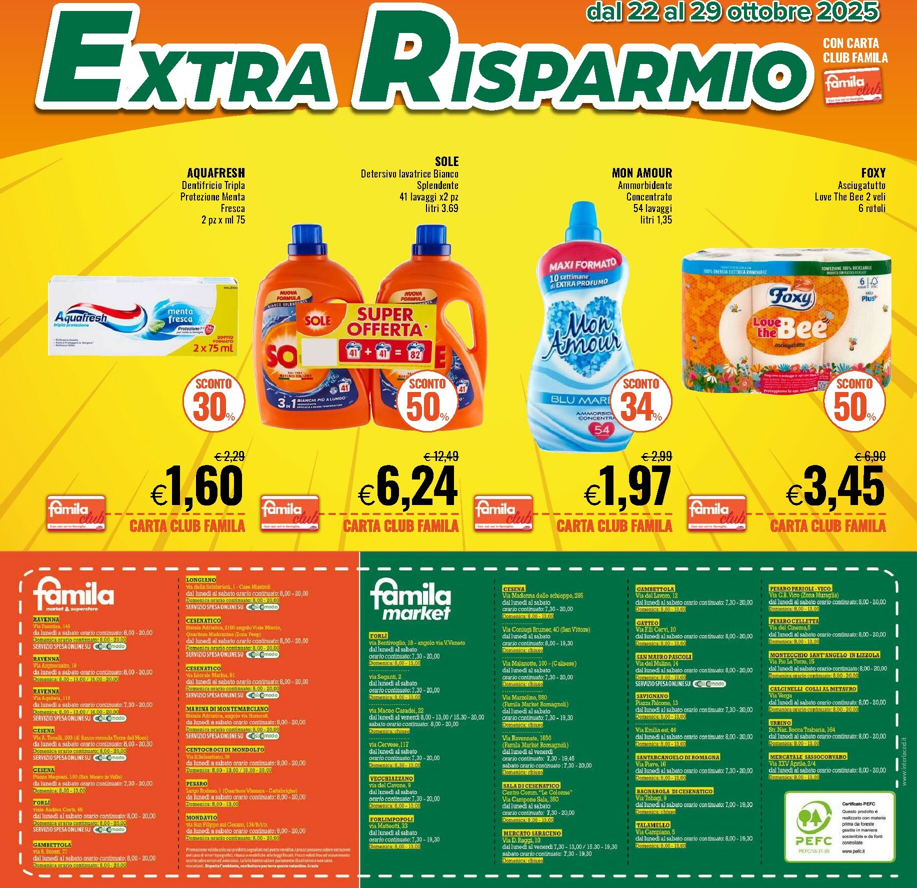 famila - Volantino Famila - Extra Risparmio valido dal 22/10 al 29/10 - page: 4