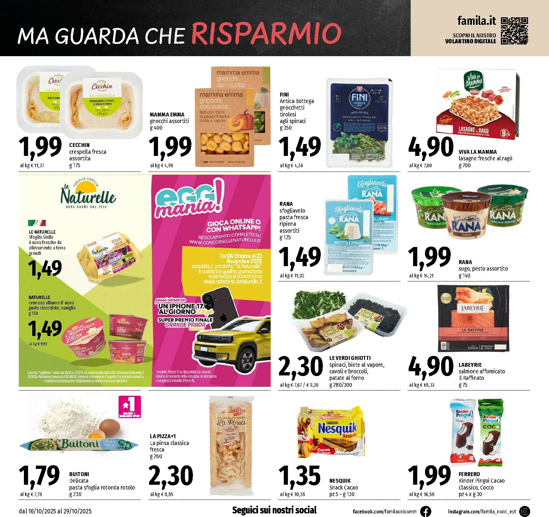 famila - Volantino Famila - Tanti prodottia valido dal 16/10 al 29/10 - page: 10