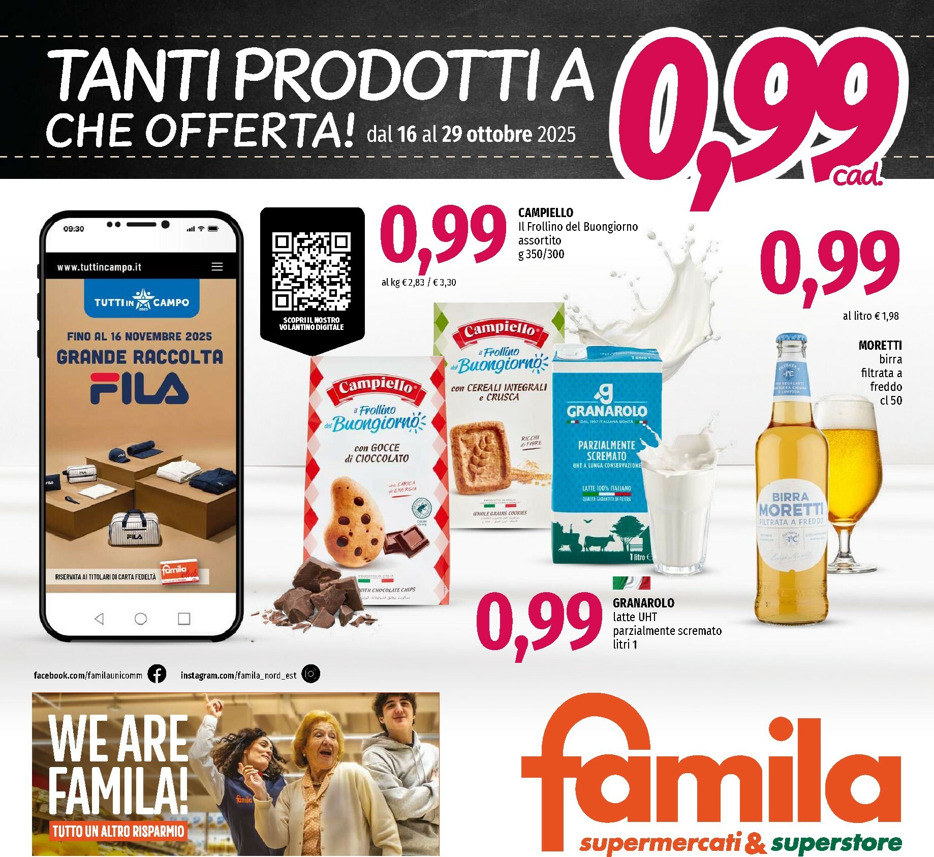 famila - Volantino Famila - Tanti prodottia valido dal 16/10 al 29/10