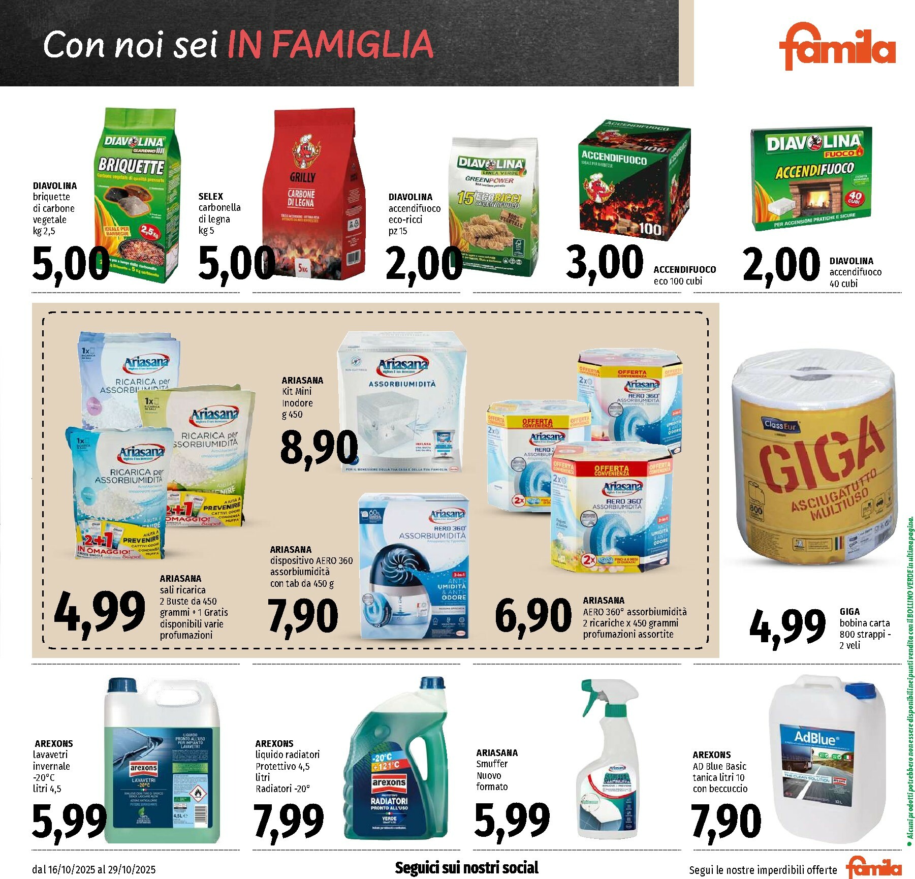 famila - Volantino Famila - Tanti prodottia valido dal 16/10 al 29/10 - page: 25