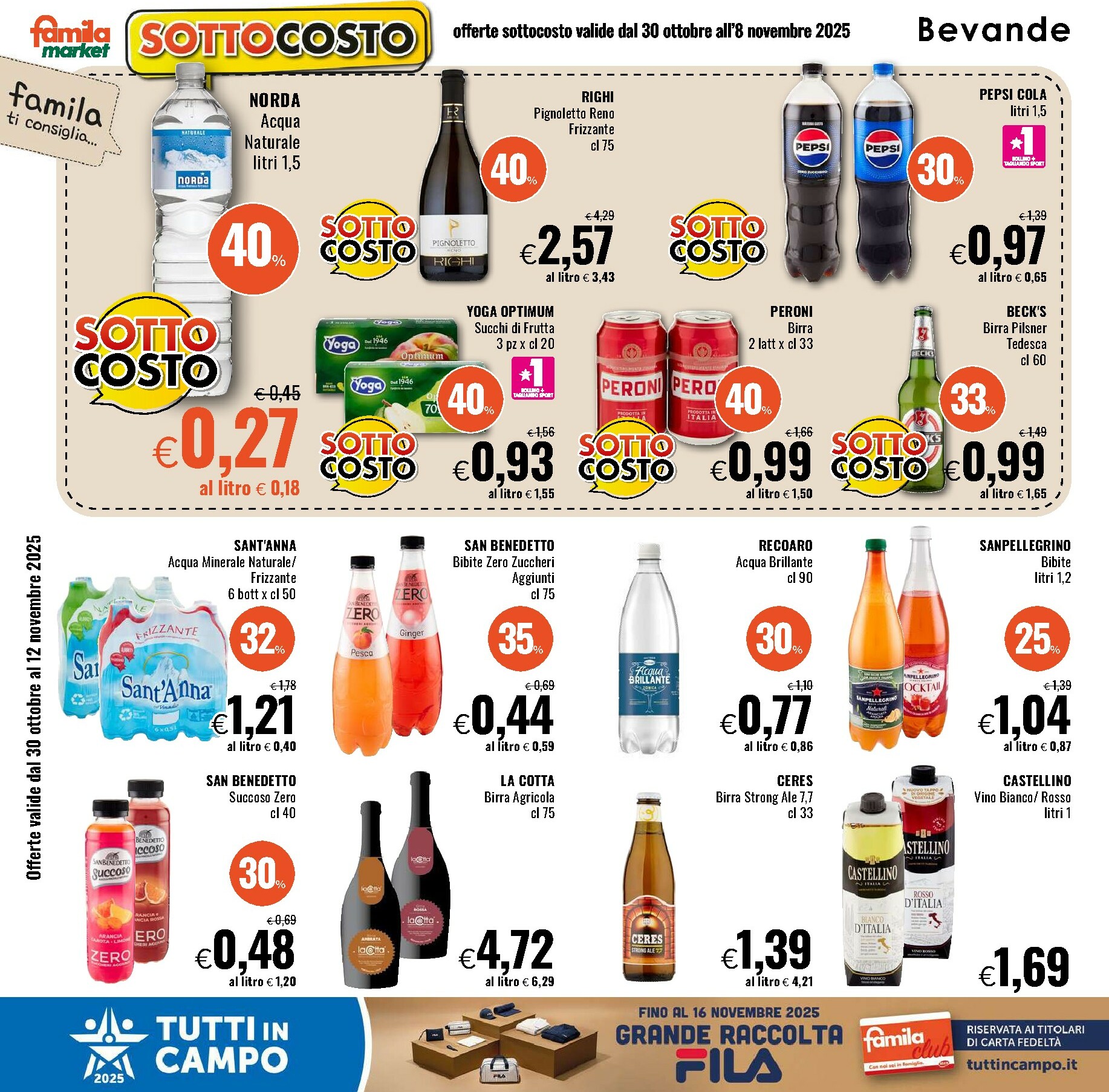 famila - Volantino Famila market valido dal 30/10 al 12/11 - page: 8