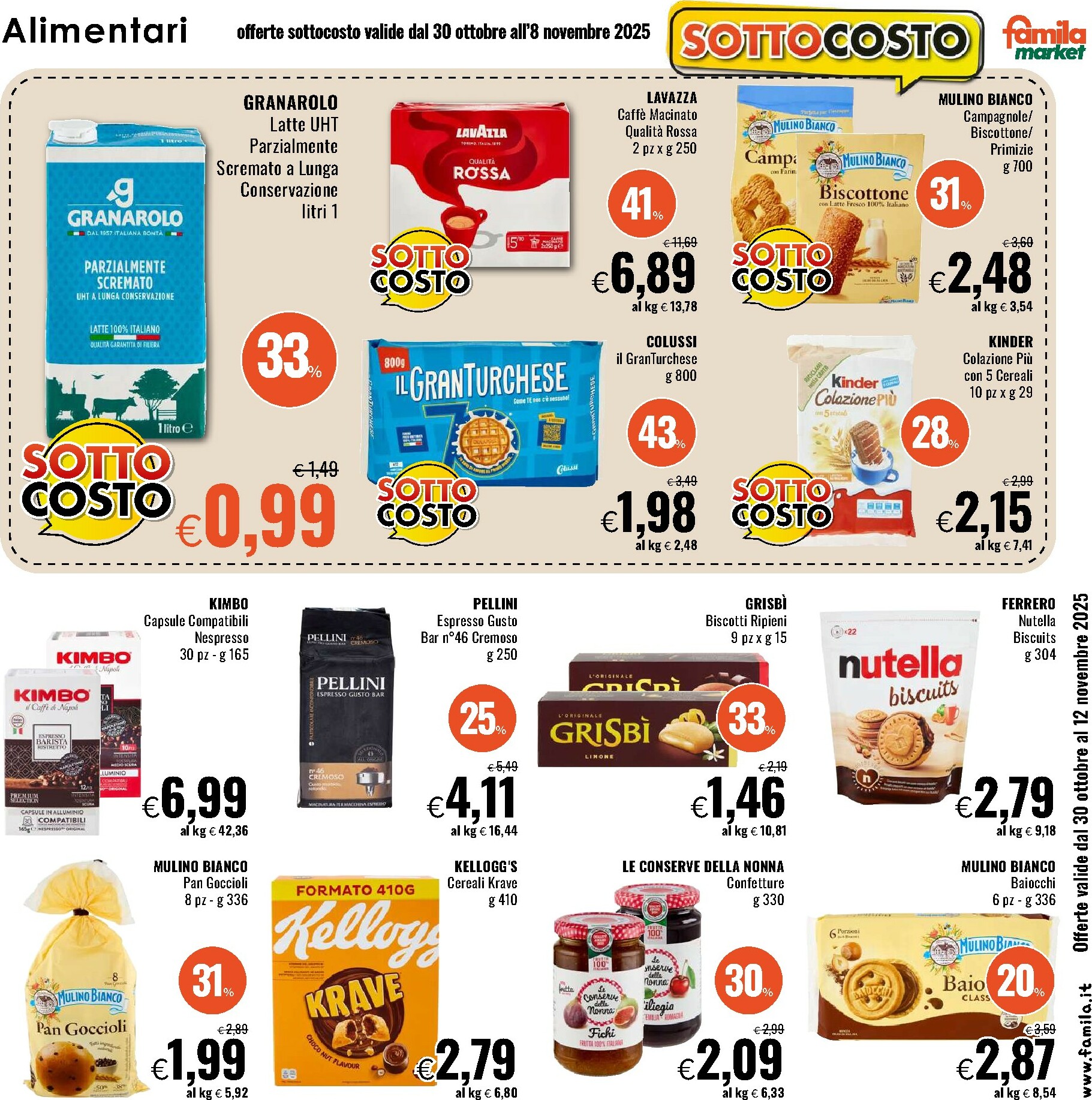 famila - Volantino Famila market valido dal 30/10 al 12/11 - page: 5