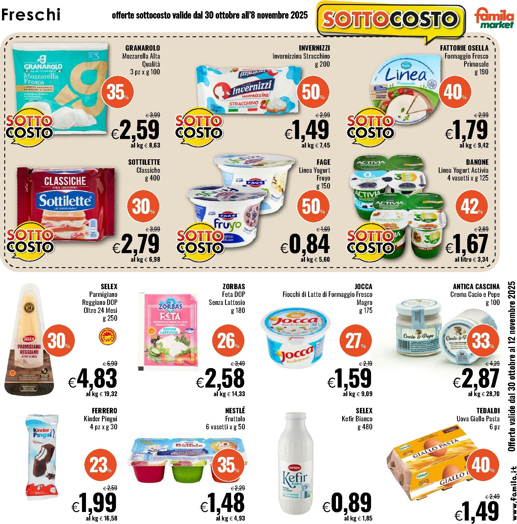 famila - Volantino Famila market valido dal 30/10 al 12/11 - page: 3