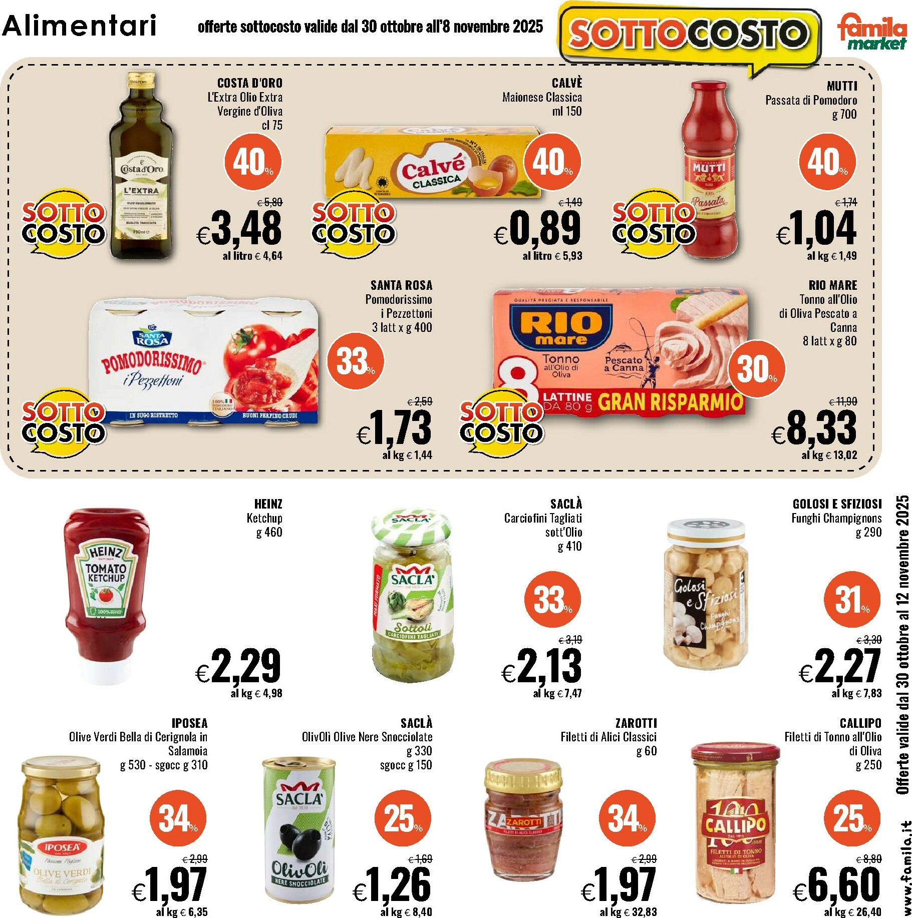 famila - Volantino Famila market valido dal 30/10 al 12/11 - page: 7